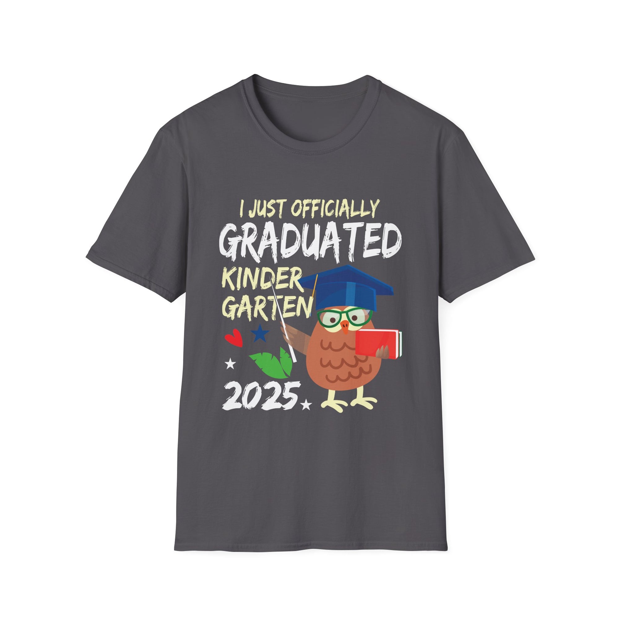 Kindergarten Graduation T-Shirt - I Just Officially Graduated 2025, Unisex Tee, Kids Celebration Shirt, Early Education Apparel, [...]