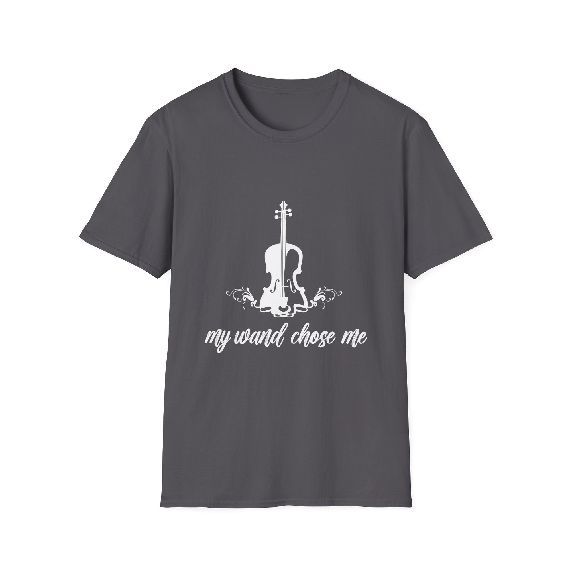 Violin Lovers T-Shirt with Quote, Softstyle Tee for Musicians, Gift for Violinists, Musician Apparel, Student Orchestra Shirt