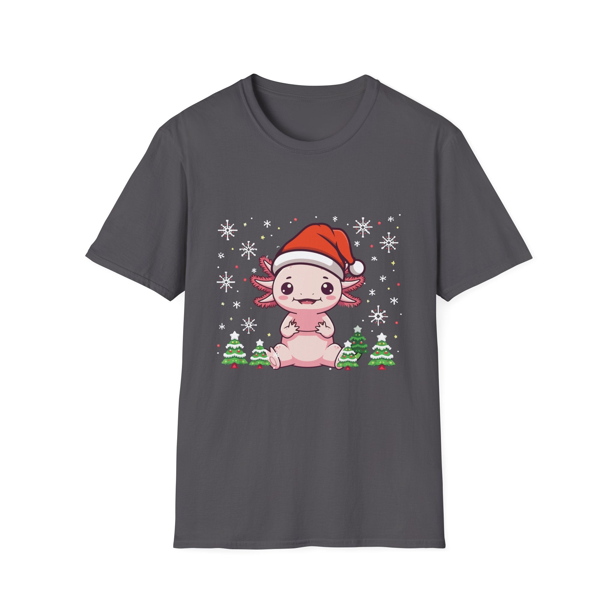 Festive Holiday T-Shirt with Cute Character, Christmas Shirt, Unisex Tee, Gift for Her, Holiday Apparel, Winter Fashion