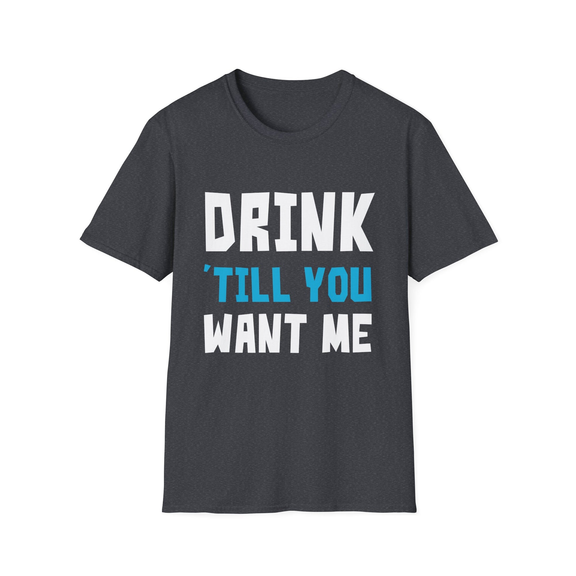 Funny Drink T-Shirt, Unisex Softstyle Tee, Perfect for Parties, Bachelor/Bachelorette Celebration, Gift for Friends, Casual Wear