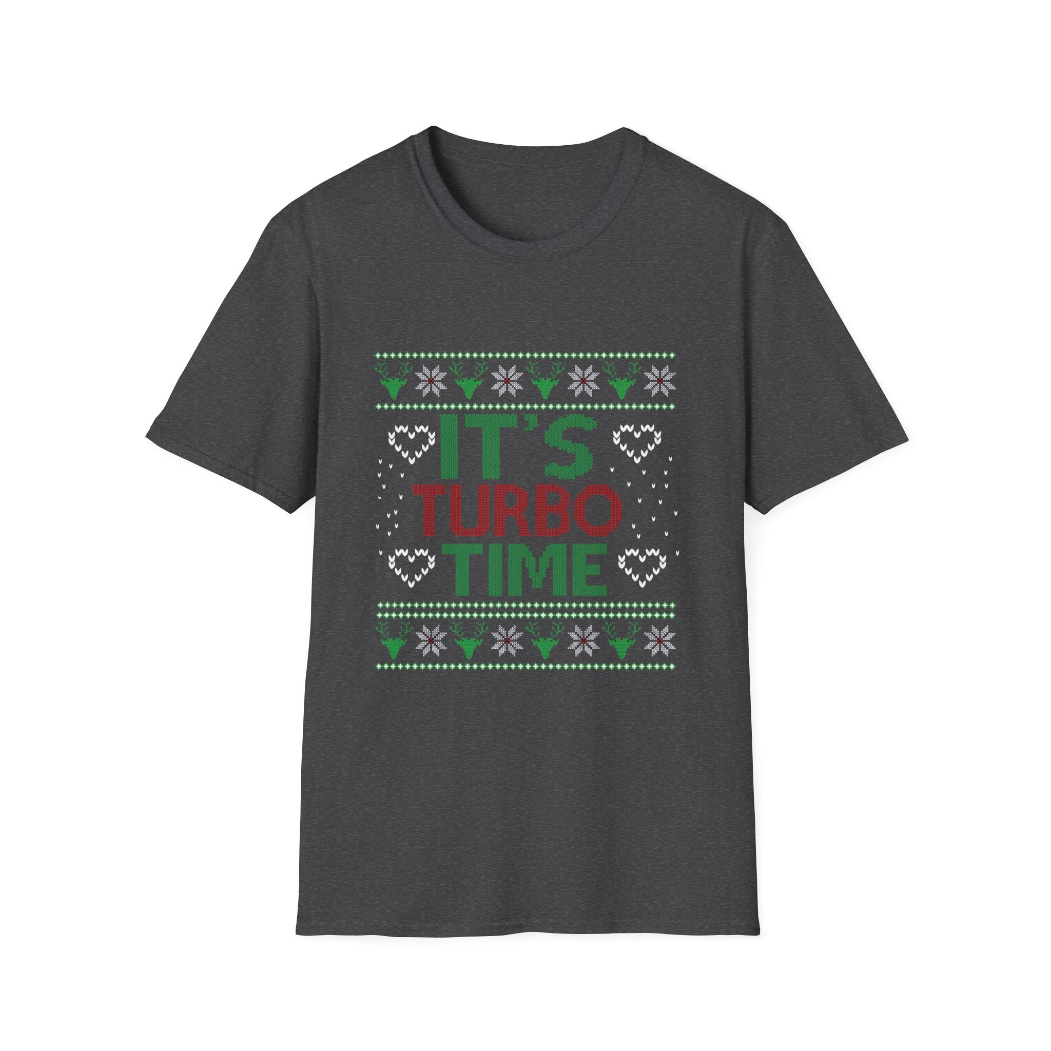 Turbo Time Unisex T-Shirt | Fun Holiday Apparel, Christmas Gift, Festive Tee, Winter Wear, Casual Style