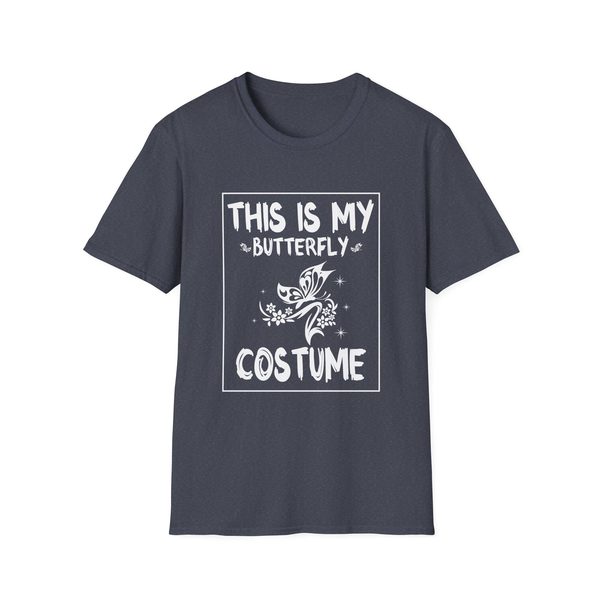 Butterfly Costume Unisex Softstyle T-Shirt, Funny Halloween Shirt, Graphic Tee, Gift for Kids and Adults, Cute Costume Top