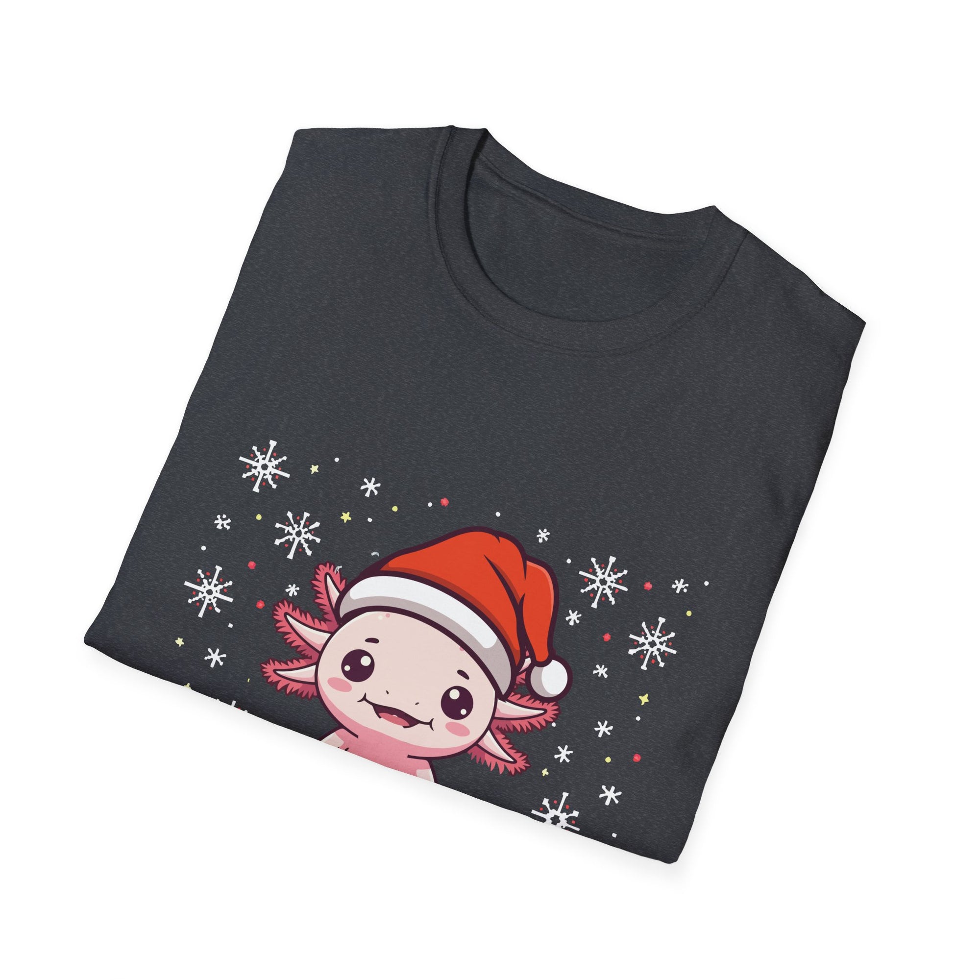 Festive Holiday T-Shirt with Cute Character, Christmas Shirt, Unisex Tee, Gift for Her, Holiday Apparel, Winter Fashion