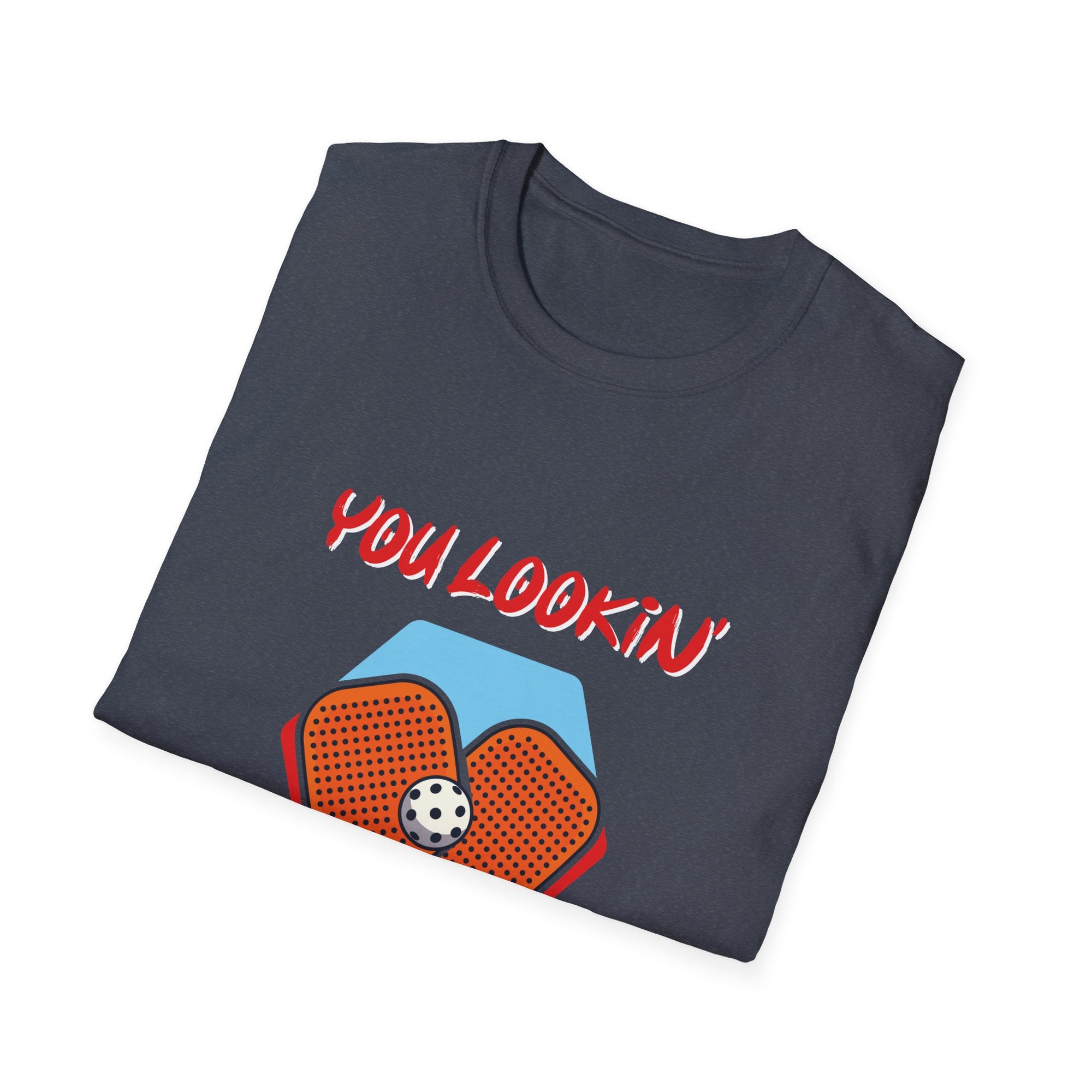 You Lookin' to Pickle? Unisex Softstyle T-Shirt | Fun Pickleball Tee, Sportswear, Gift for Athletes, Casual Style, Trendy Apparel