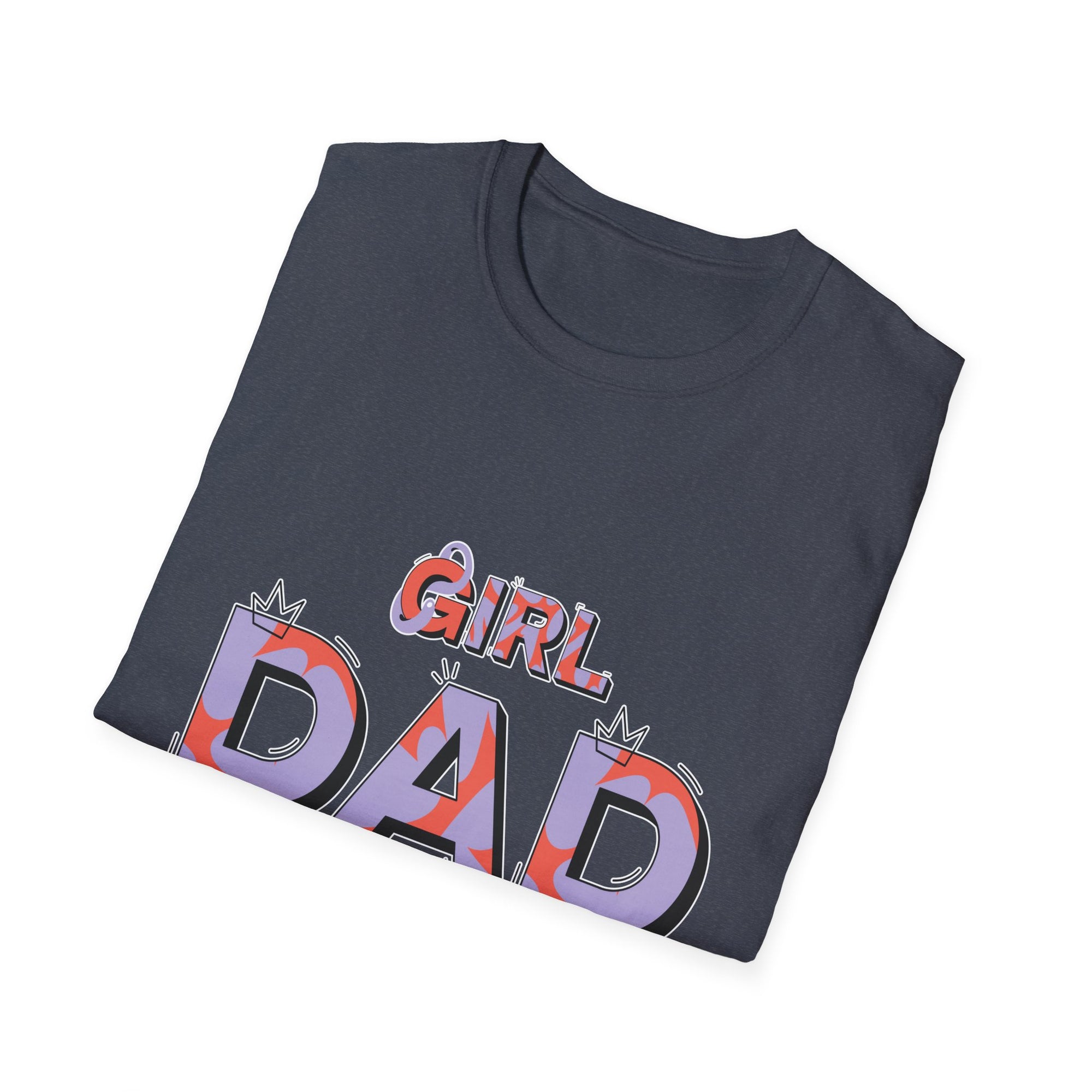 Fun 'Girl Dad' Unisex Softstyle T-Shirt | Perfect Gift for Fathers | Casual Style, Family, Celebrations, Birthdays