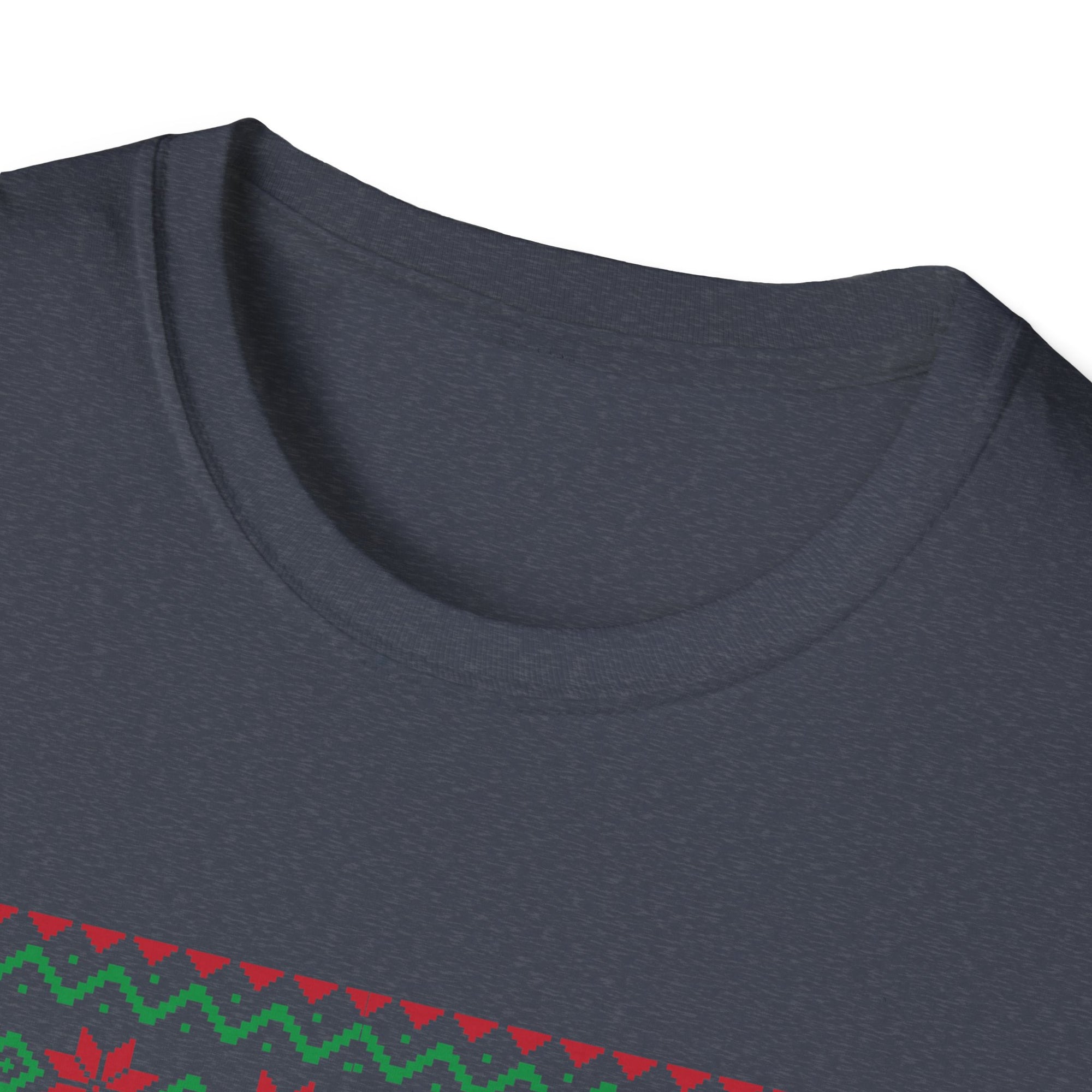 Festive Llama T-Shirt, Holiday Apparel, Christmas Gift, Unisex Softstyle Tee, Party Outfit, Animal Lover Shirt