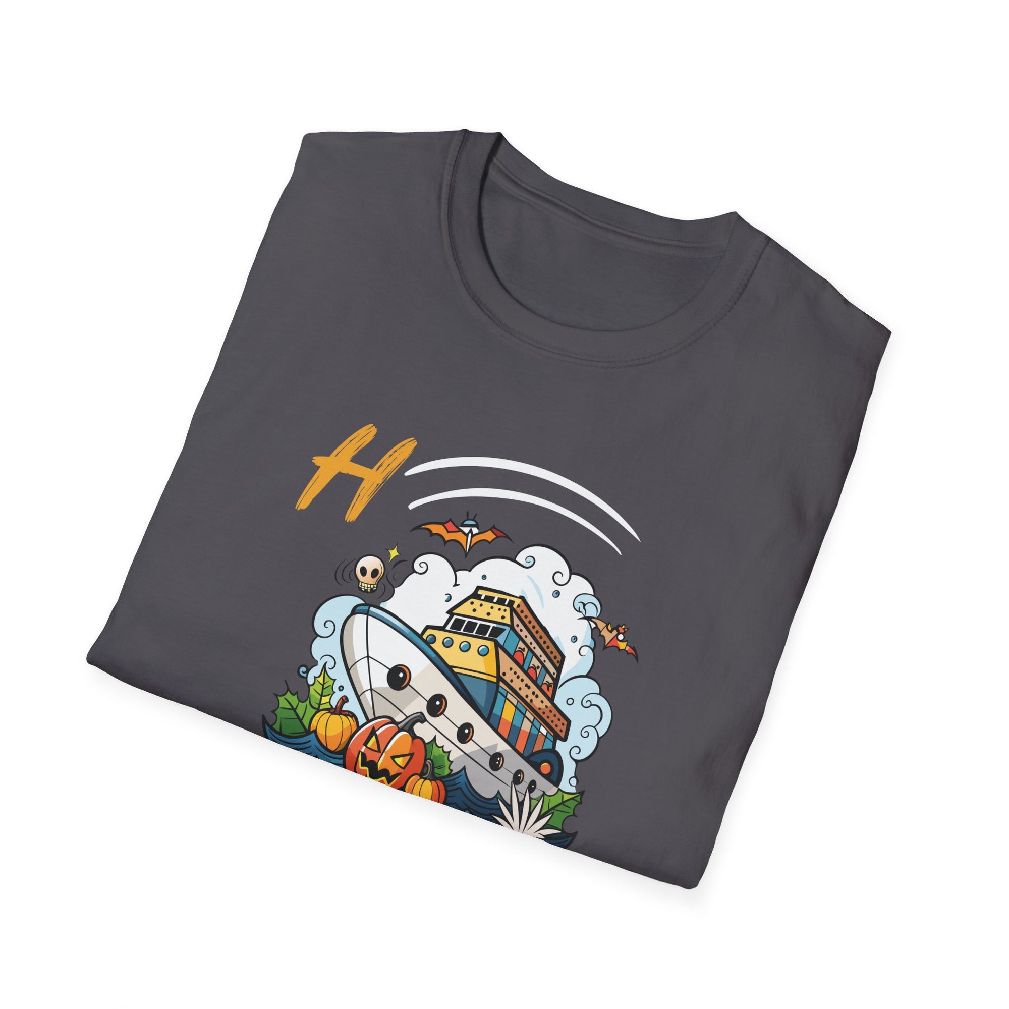 Thanksgiving Ship Trip T-Shirt, Unisex Graphic Tee, Fall Holiday Apparel, Cute Family Gathering Gift, Seasonal T-Shirt