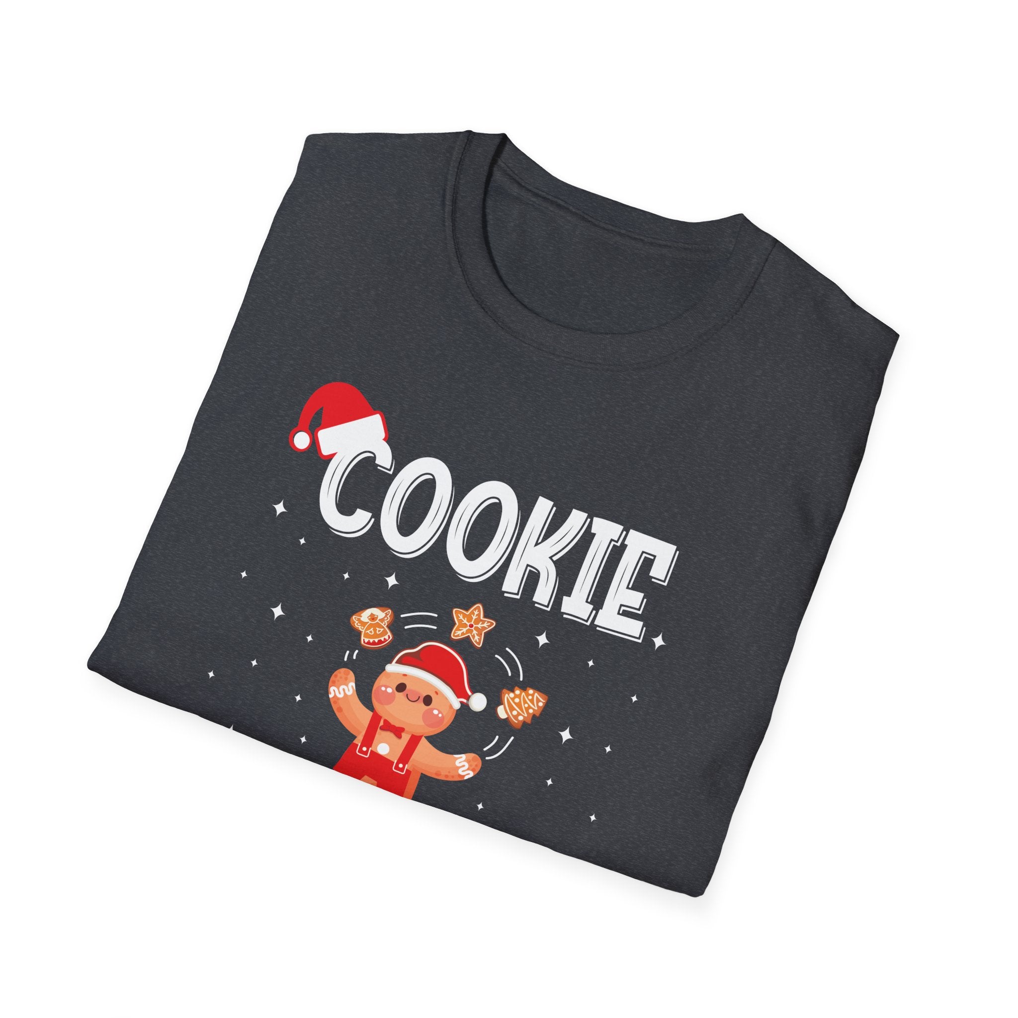 Cookie Baking Crew T-Shirt, Unisex Baking Tee, Holiday Gift, Christmas Shirt, Cute Baking Apparel, Family Matching Outfit