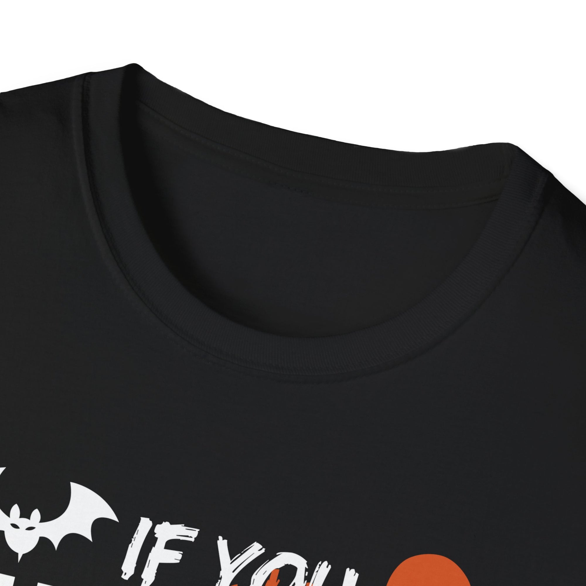 Halloween Graphic T-Shirt, Unisex Softstyle Tee, Witch Themed Shirt, Spooky Season Apparel, Perfect for Fall Celebrations