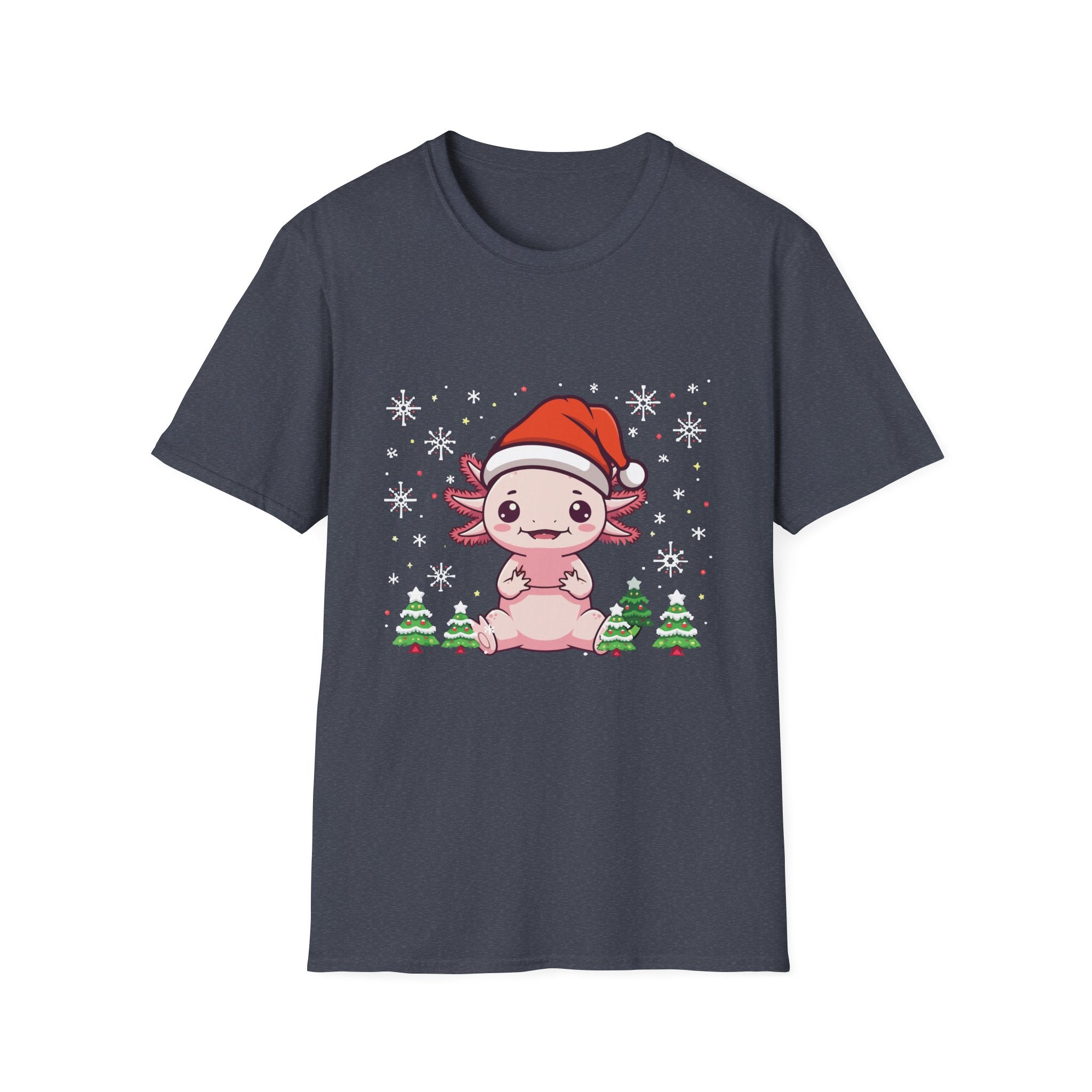 Festive Holiday T-Shirt with Cute Character, Christmas Shirt, Unisex Tee, Gift for Her, Holiday Apparel, Winter Fashion