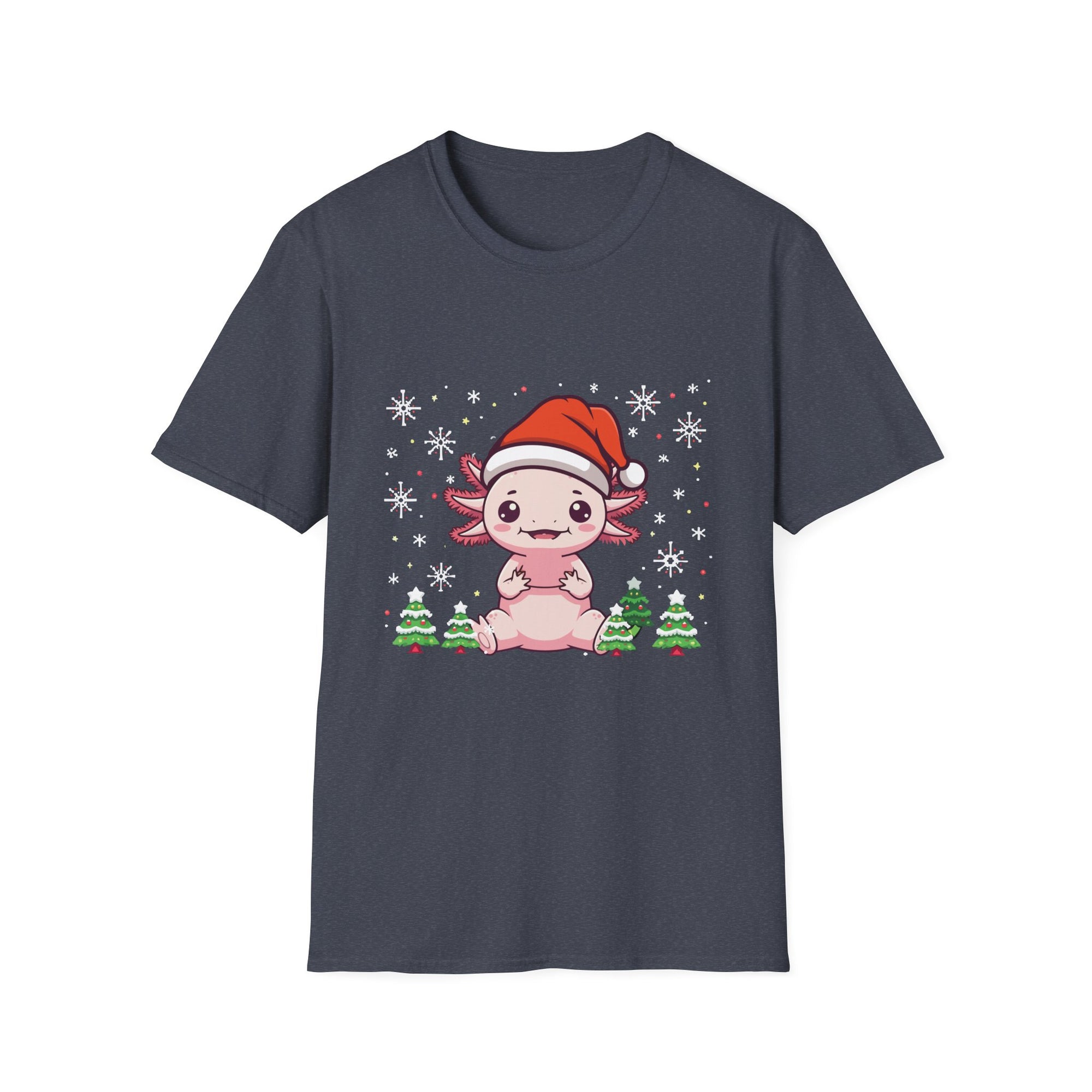 Festive Holiday T-Shirt with Cute Character, Christmas Shirt, Unisex Tee, Gift for Her, Holiday Apparel, Winter Fashion