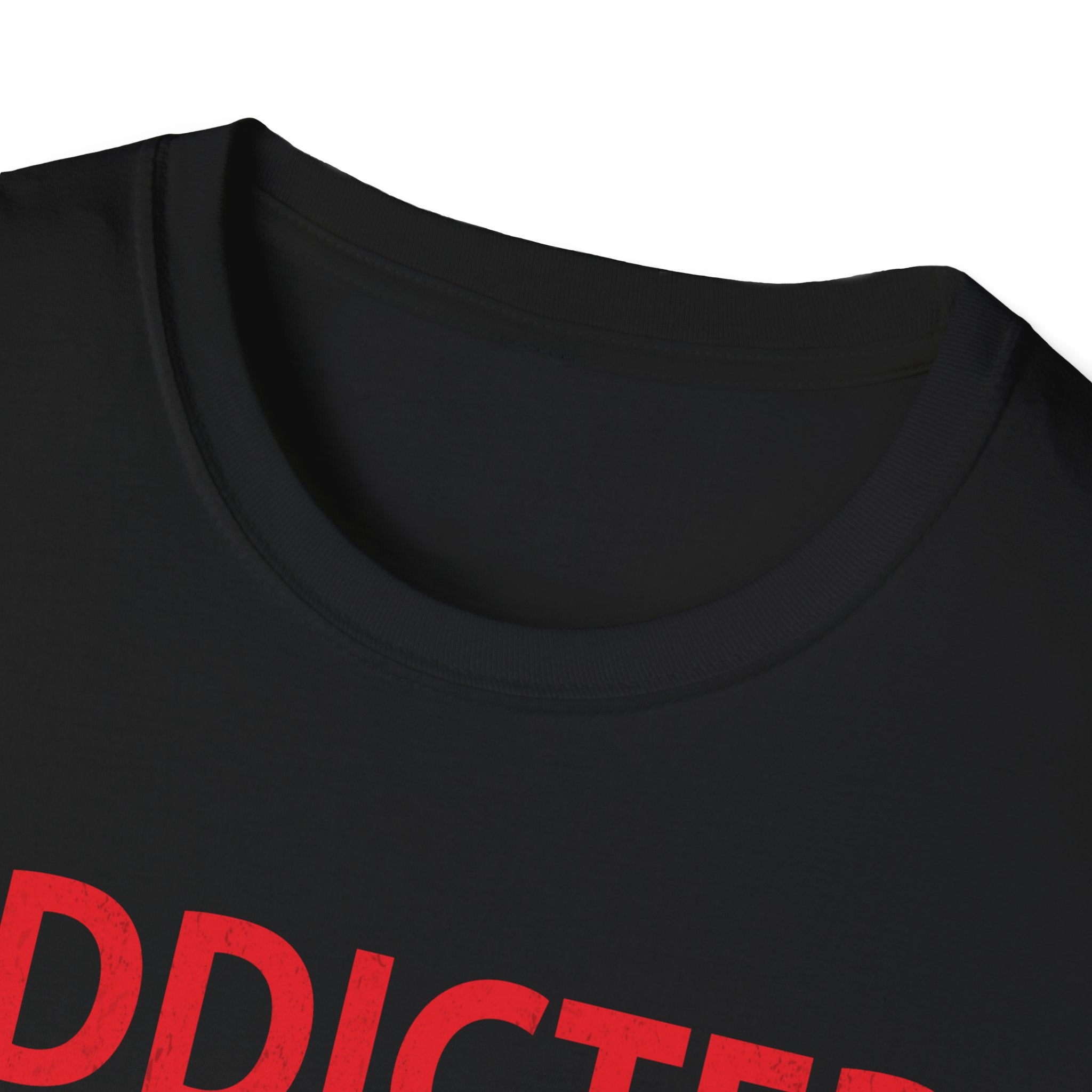 Addicted to Horror Movies Unisex T-Shirt | Perfect for Movie Lovers, Halloween, Gifts, Horror Fans, Casual Wear