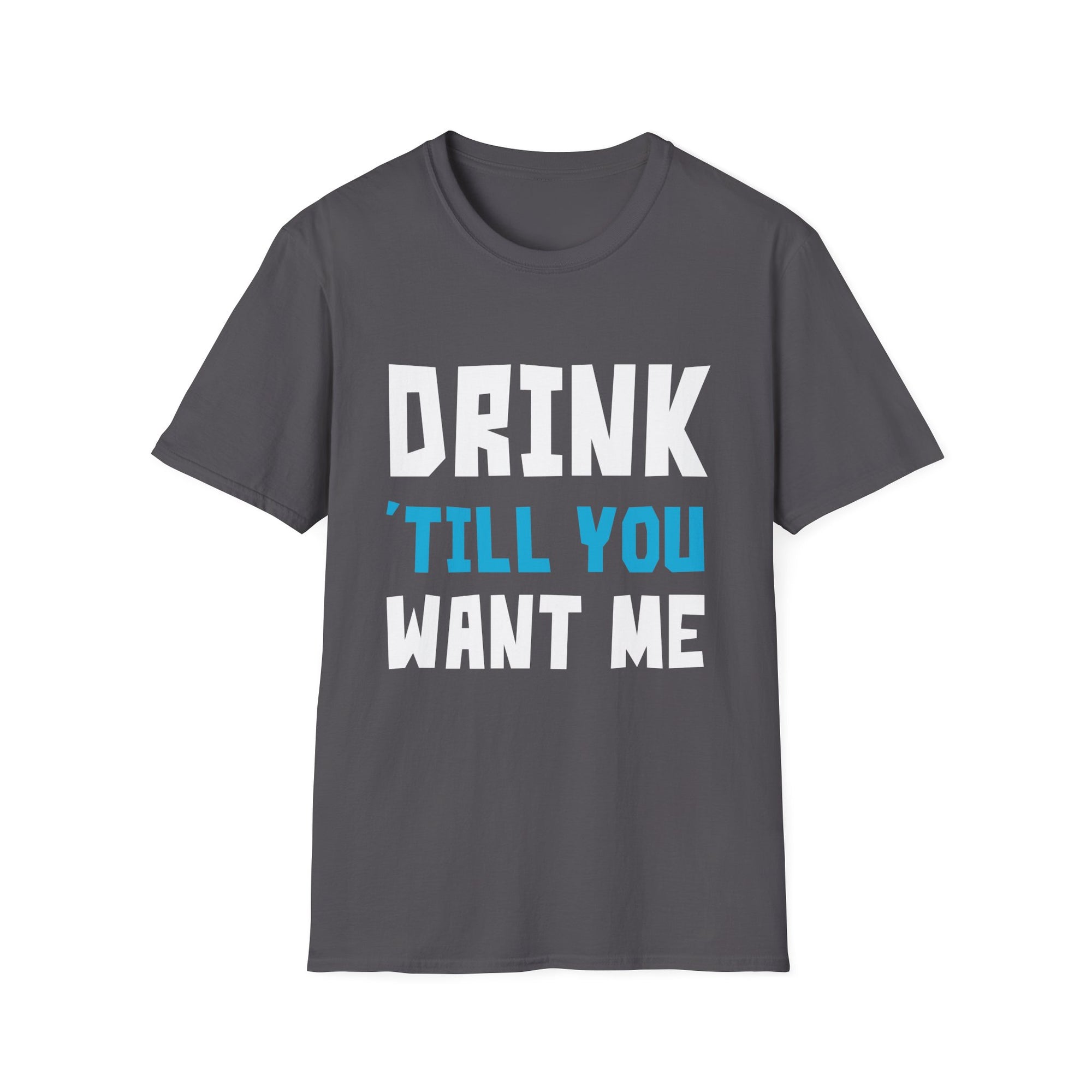 Funny Drink T-Shirt, Unisex Softstyle Tee, Perfect for Parties, Bachelor/Bachelorette Celebration, Gift for Friends, Casual Wear