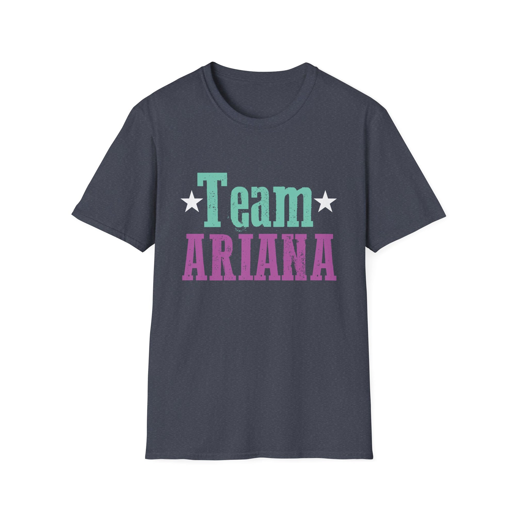 Team Ariana Unisex Softstyle T-Shirt | Supportive Gift for Fans | Casual Wear | Birthday, Concert, Team Spirit