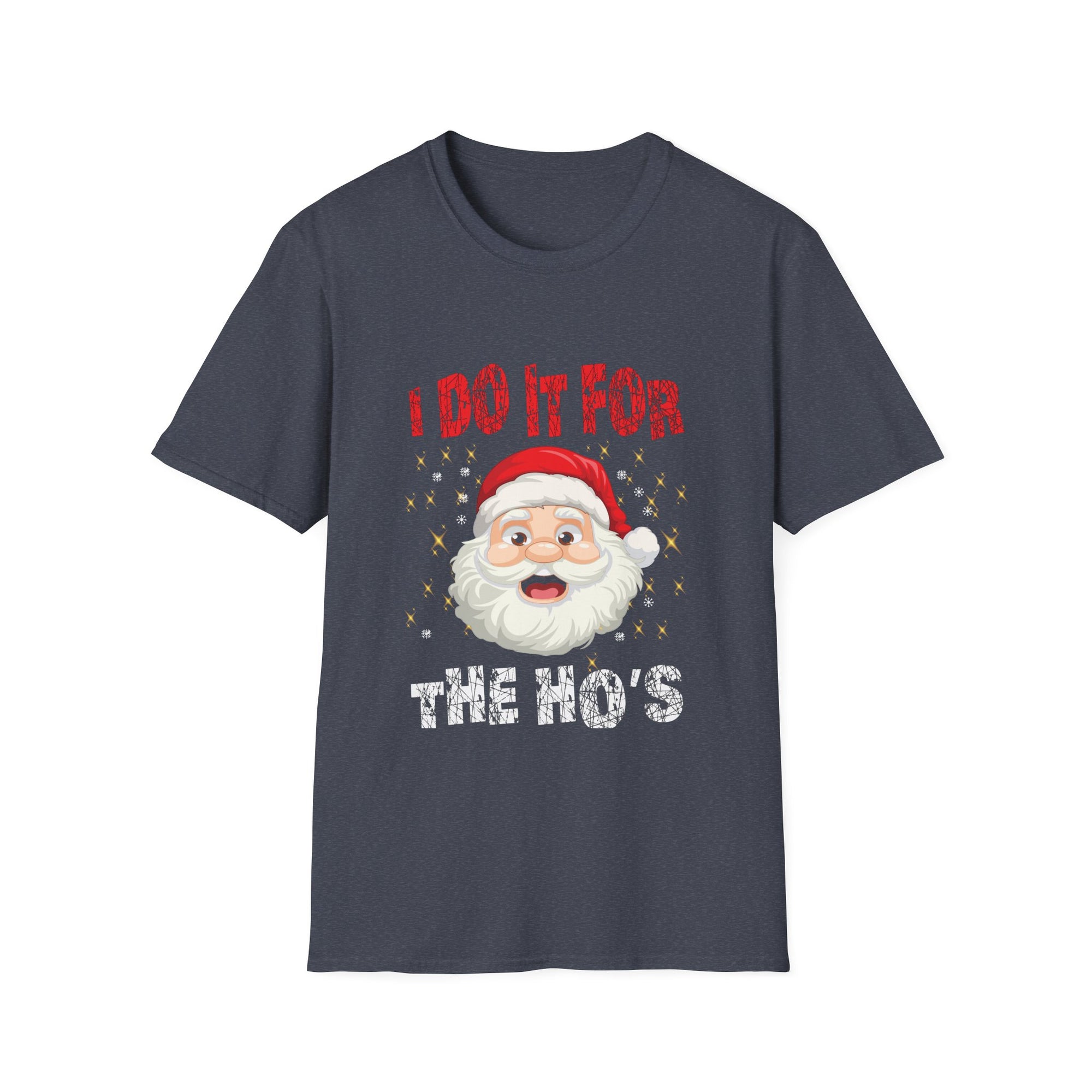 Funny Christmas T-Shirt, Graphic Tee, Holiday Humor Shirt, Santa Claus Gift, Unisex Festive Apparel