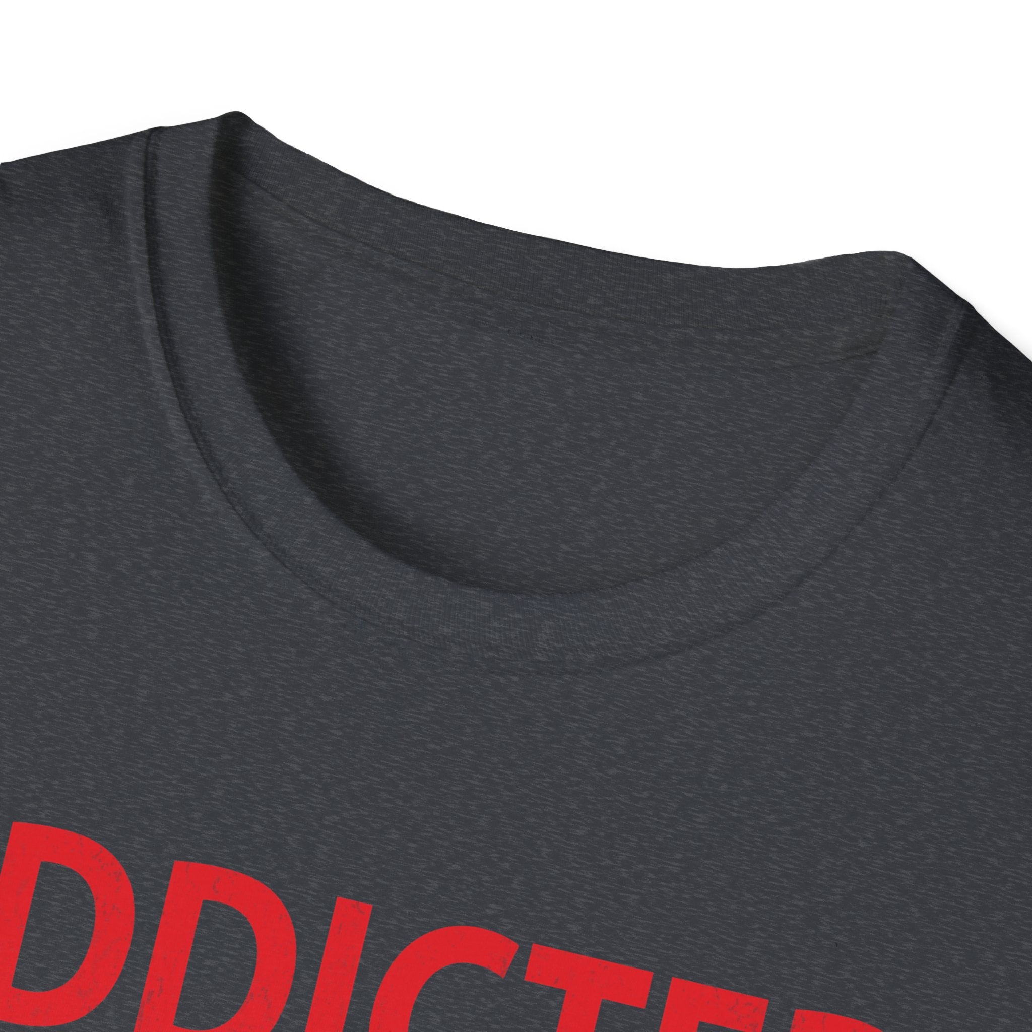 Addicted to Horror Movies Unisex T-Shirt | Perfect for Movie Lovers, Halloween, Gifts, Horror Fans, Casual Wear