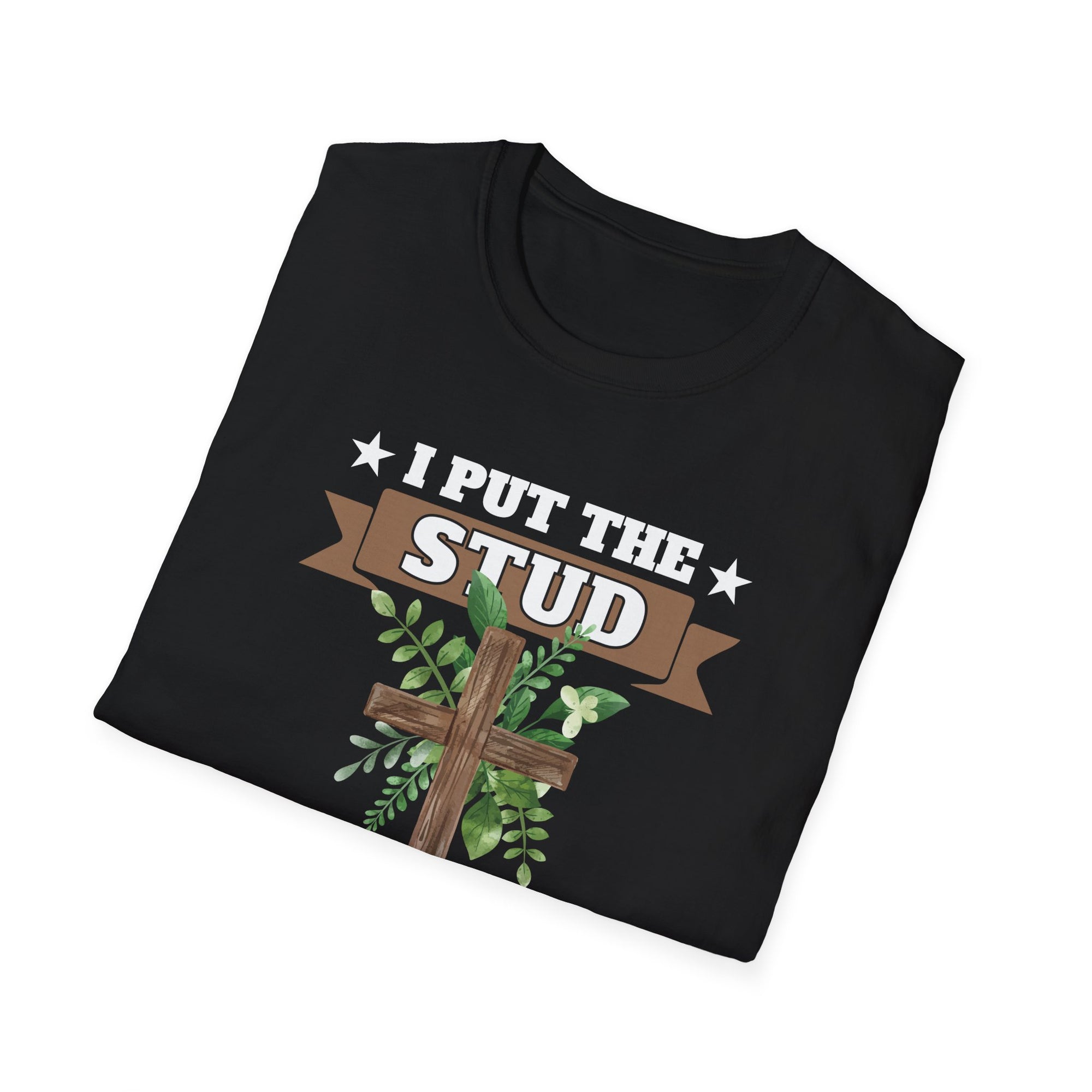 Stud in Bible Study Unisex T-Shirt, Christian Apparel, Faith-Based Gift, Casual Wear, Church Group Shirt