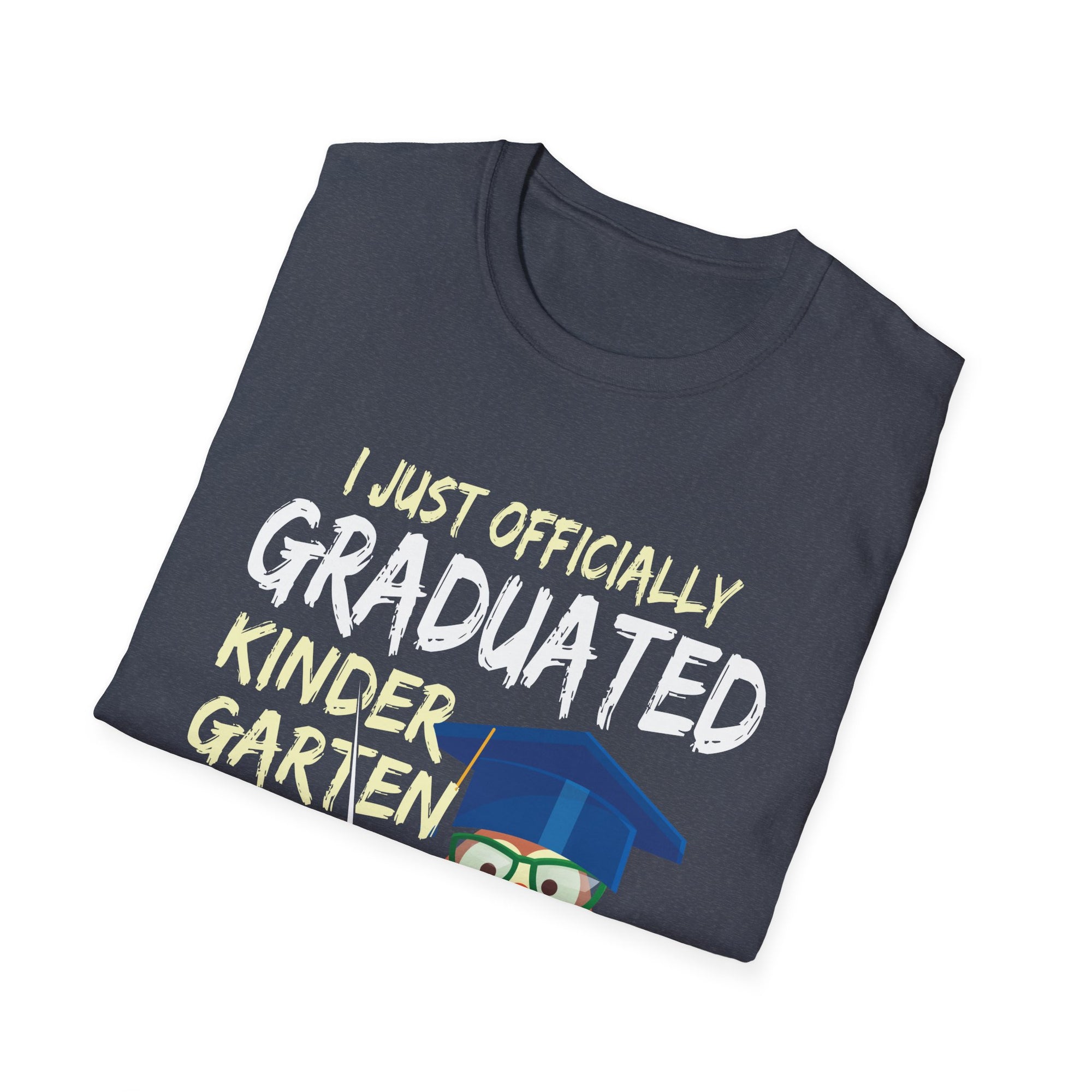 Kindergarten Graduation T-Shirt - I Just Officially Graduated 2025, Unisex Tee, Kids Celebration Shirt, Early Education Apparel, [...]