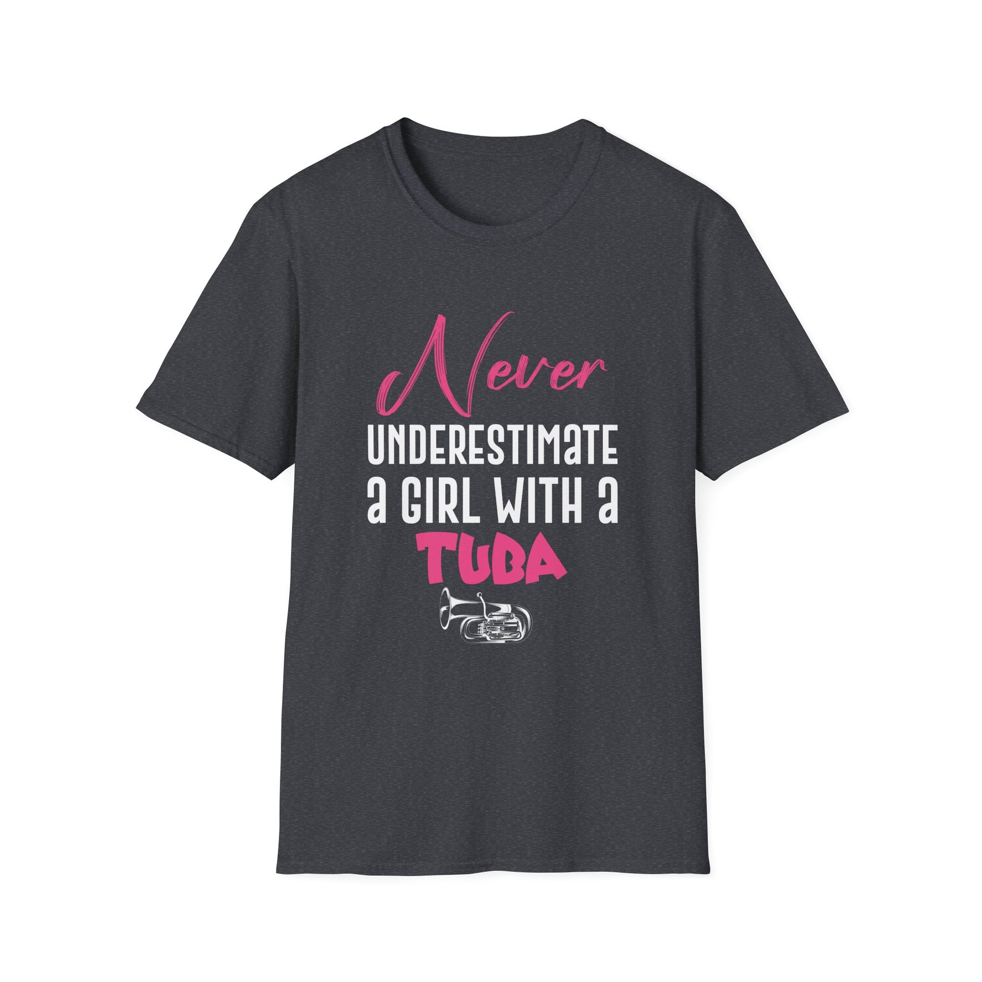 Never Underestimate a Girl with a Tuba Unisex T-Shirt, Music Enthusiast Tee, Gift for Musicians, Band Shirt, Fun Statement Top, [...]