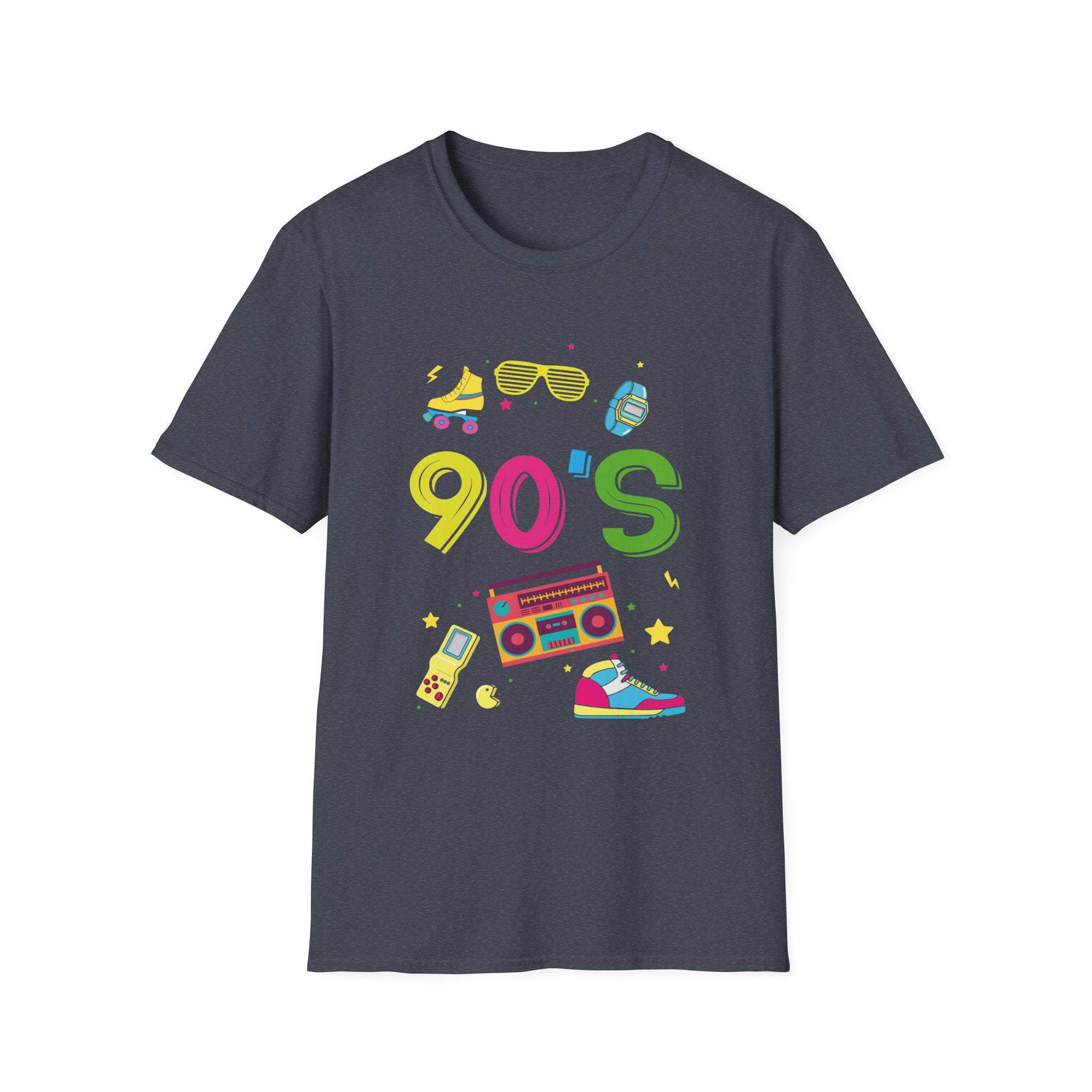 90's Retro Unisex T-Shirt, Nostalgic Apparel, Vintage Style Tee, Perfect for Parties, Gifts, 90s Theme Events