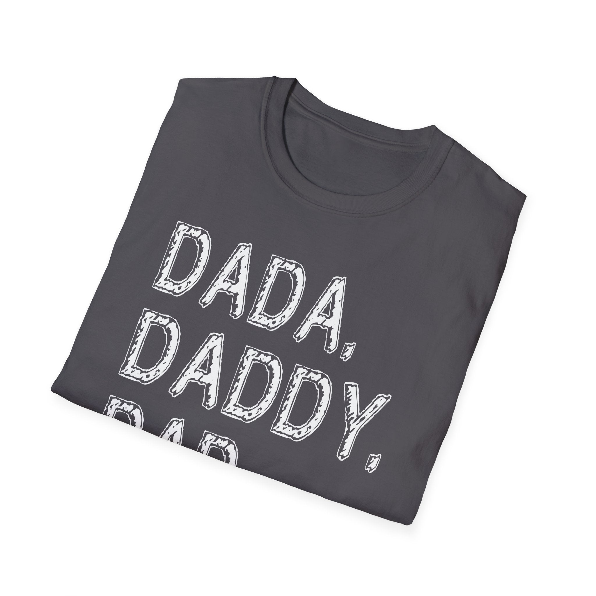 Funny Dad T-Shirt, Unisex Softstyle Tee for Father’s Day, Birthday Gift, Casual Wear, Dad Humor Apparel
