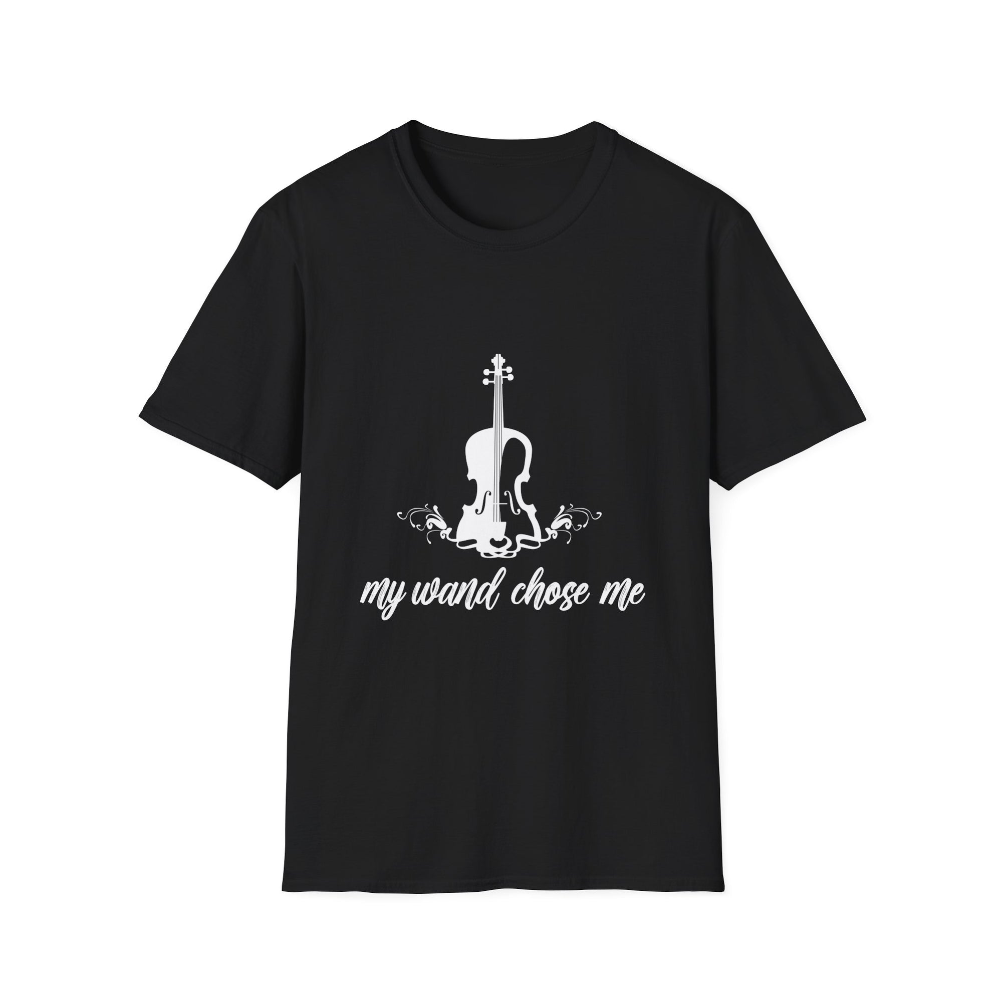 Violin Lovers T-Shirt with Quote, Softstyle Tee for Musicians, Gift for Violinists, Musician Apparel, Student Orchestra Shirt