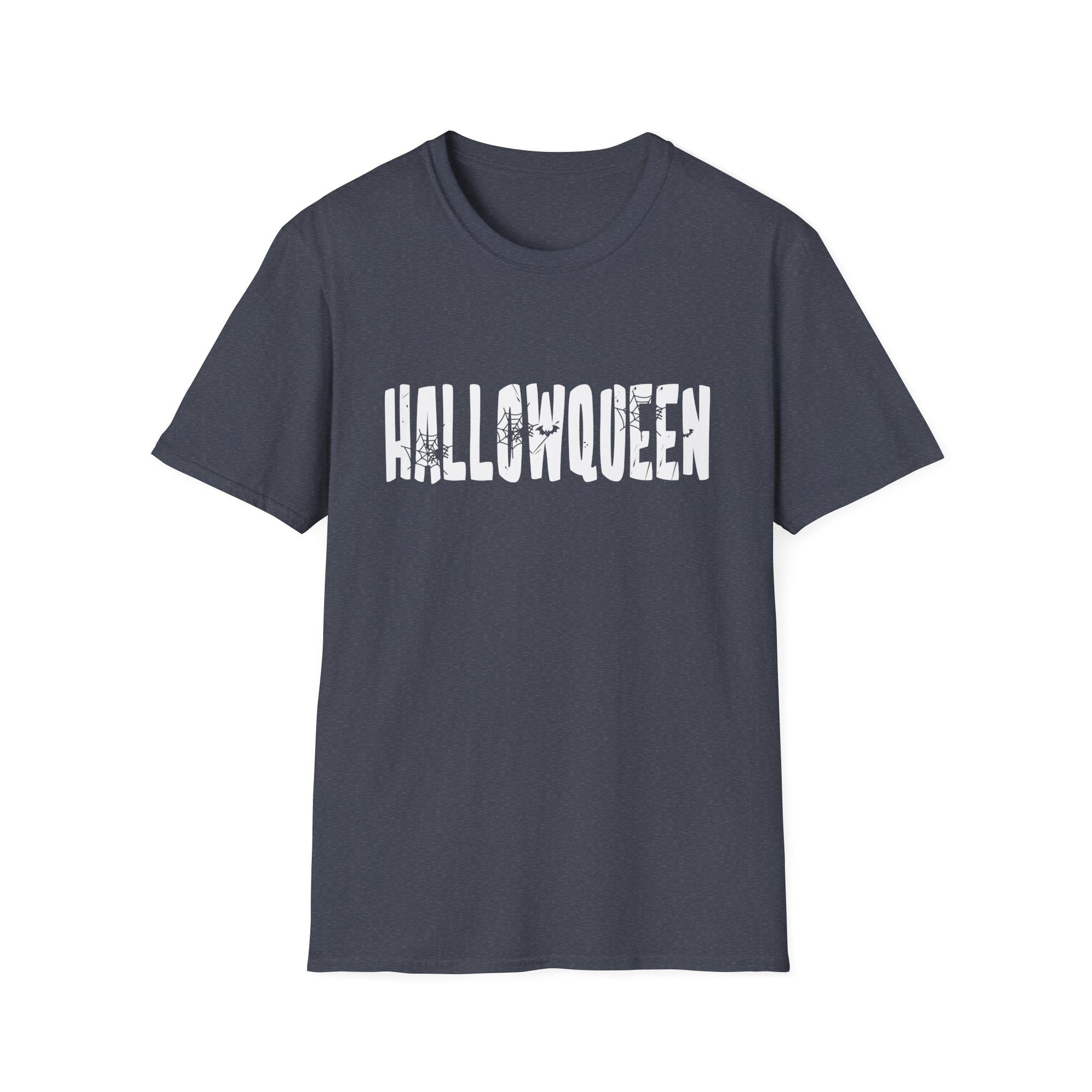 Hallowqueen T-Shirt | Fun Halloween Tee, Unisex Halloween Shirt, Spooky Season Apparel, October Celebration Outfit, Boo-tiful Gift