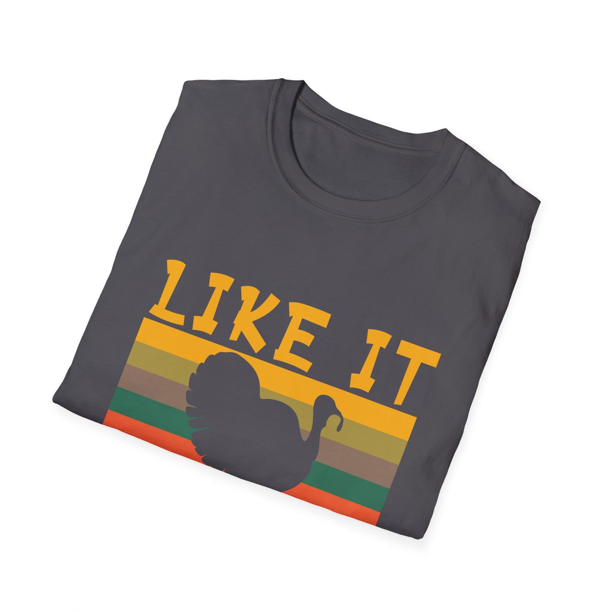 Funny Thanksgiving T-Shirt | 'Like It Moist' Graphic Tee, Unisex Humor Shirt, Thanksgiving Outfit, Gift for Hosts, Fall Apparel
