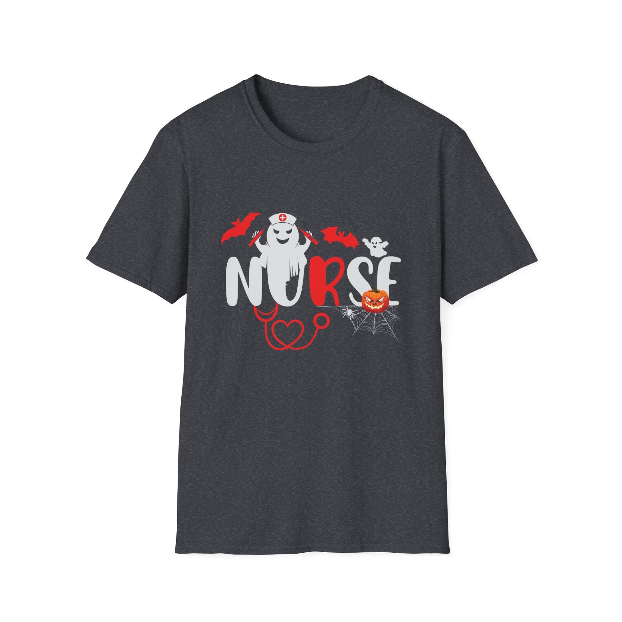 Halloween Nurse T-Shirt, Unisex Nurse Shirt, Spooky Healthcare Tee, Halloween Costume, Medical Themed Gift