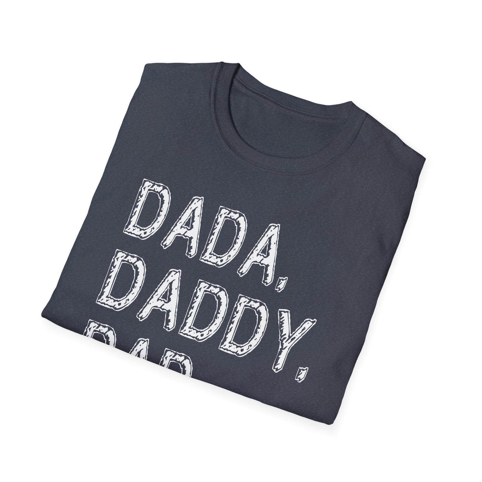 Funny Dad T-Shirt, Unisex Softstyle Tee for Father’s Day, Birthday Gift, Casual Wear, Dad Humor Apparel