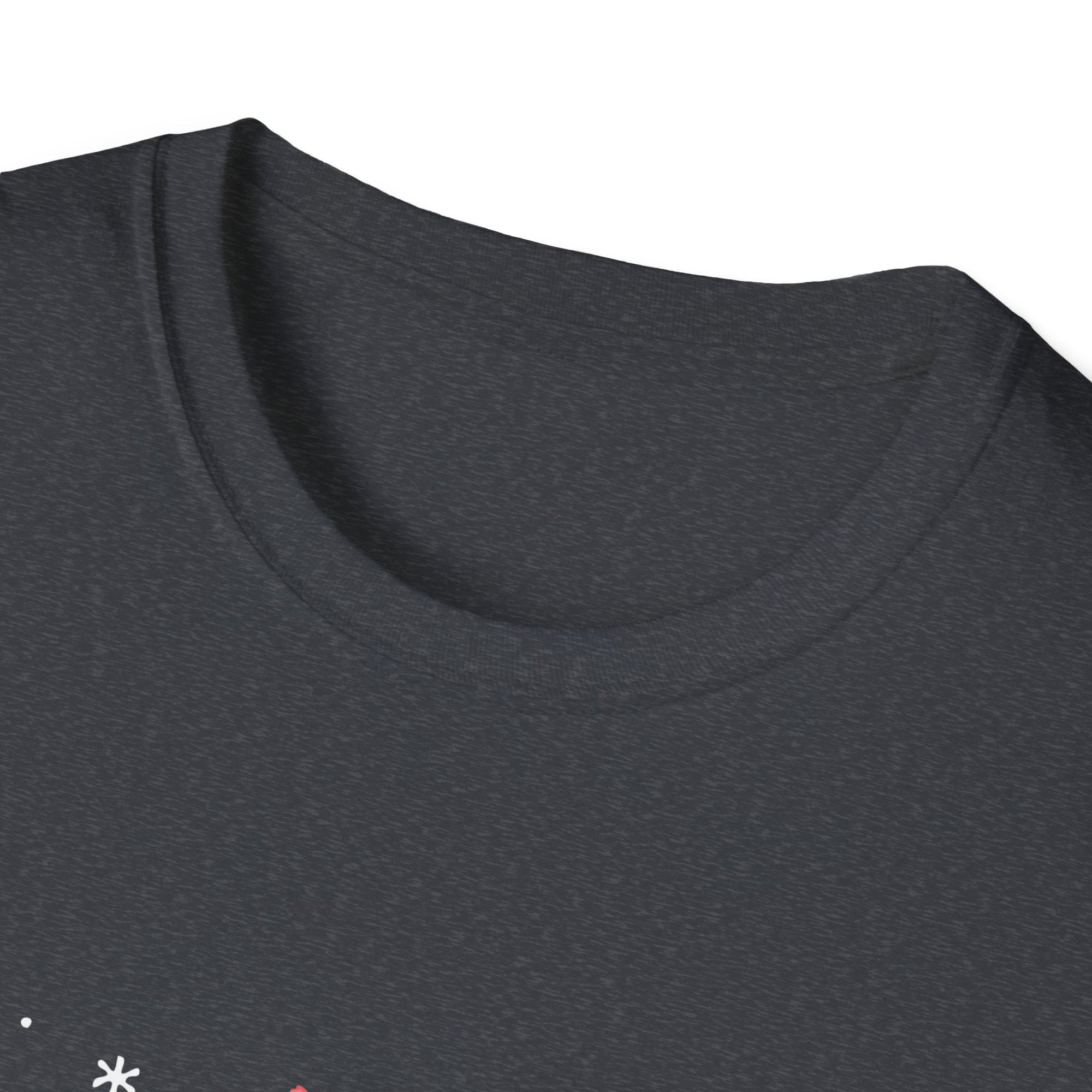 Festive Holiday T-Shirt with Cute Character, Christmas Shirt, Unisex Tee, Gift for Her, Holiday Apparel, Winter Fashion