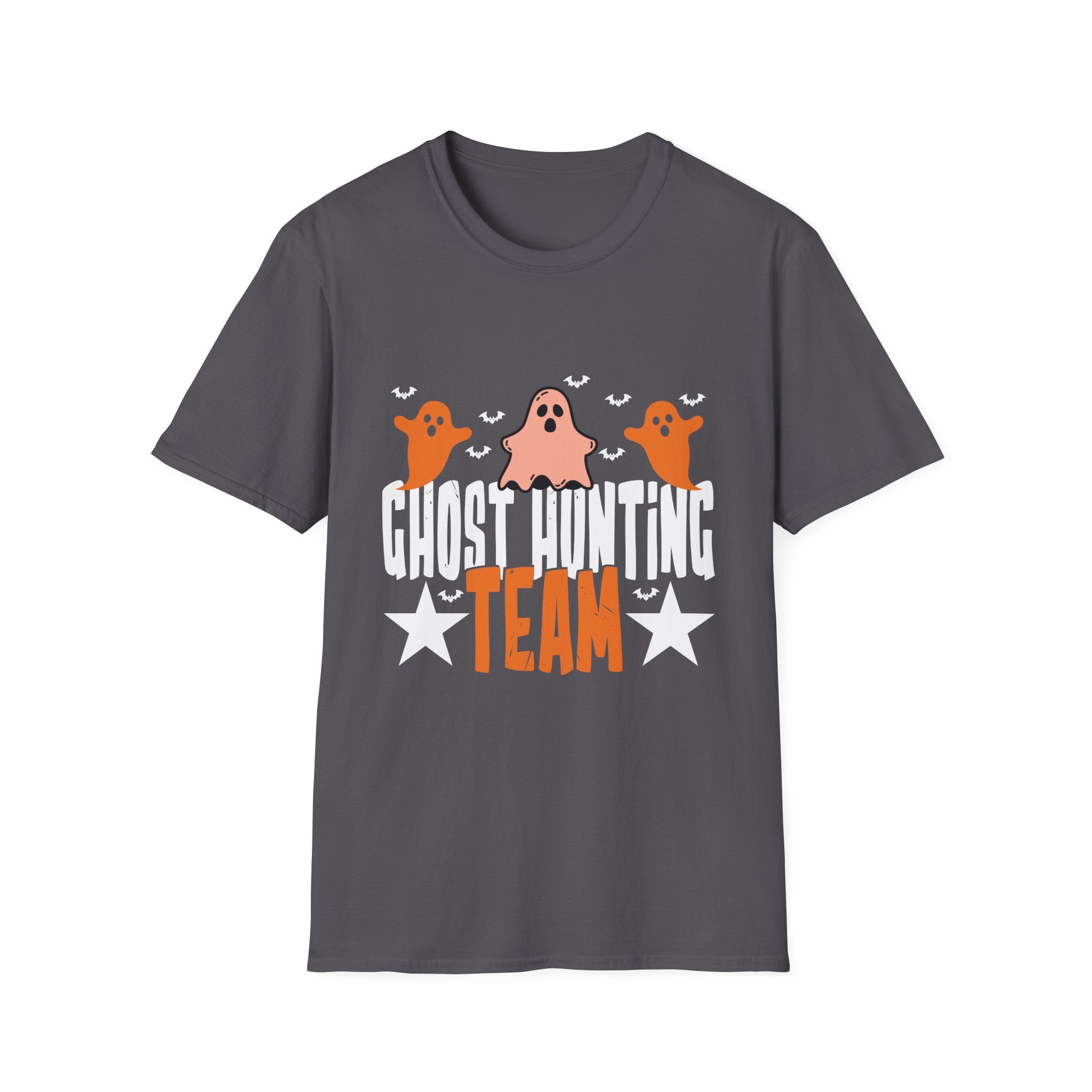 Ghost Hunting Team Unisex Softstyle T-Shirt - Perfect for Halloween Parties, Costumes, Gifts, and Team Events!