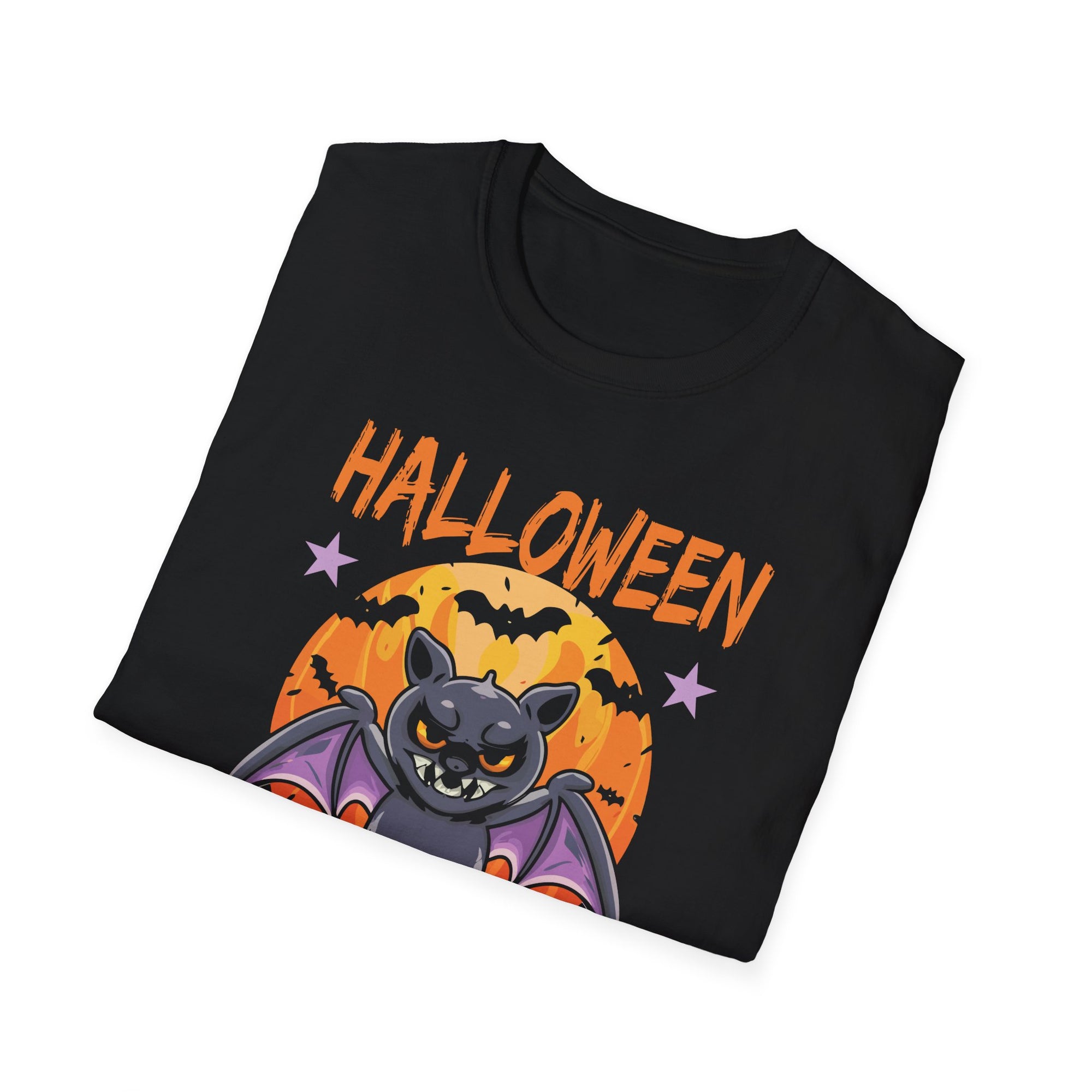 Halloween Costume T-Shirt, Unisex Graphic Tee, Funny Bat Shirt, Halloween Party Outfit, Gift for October Celebrations