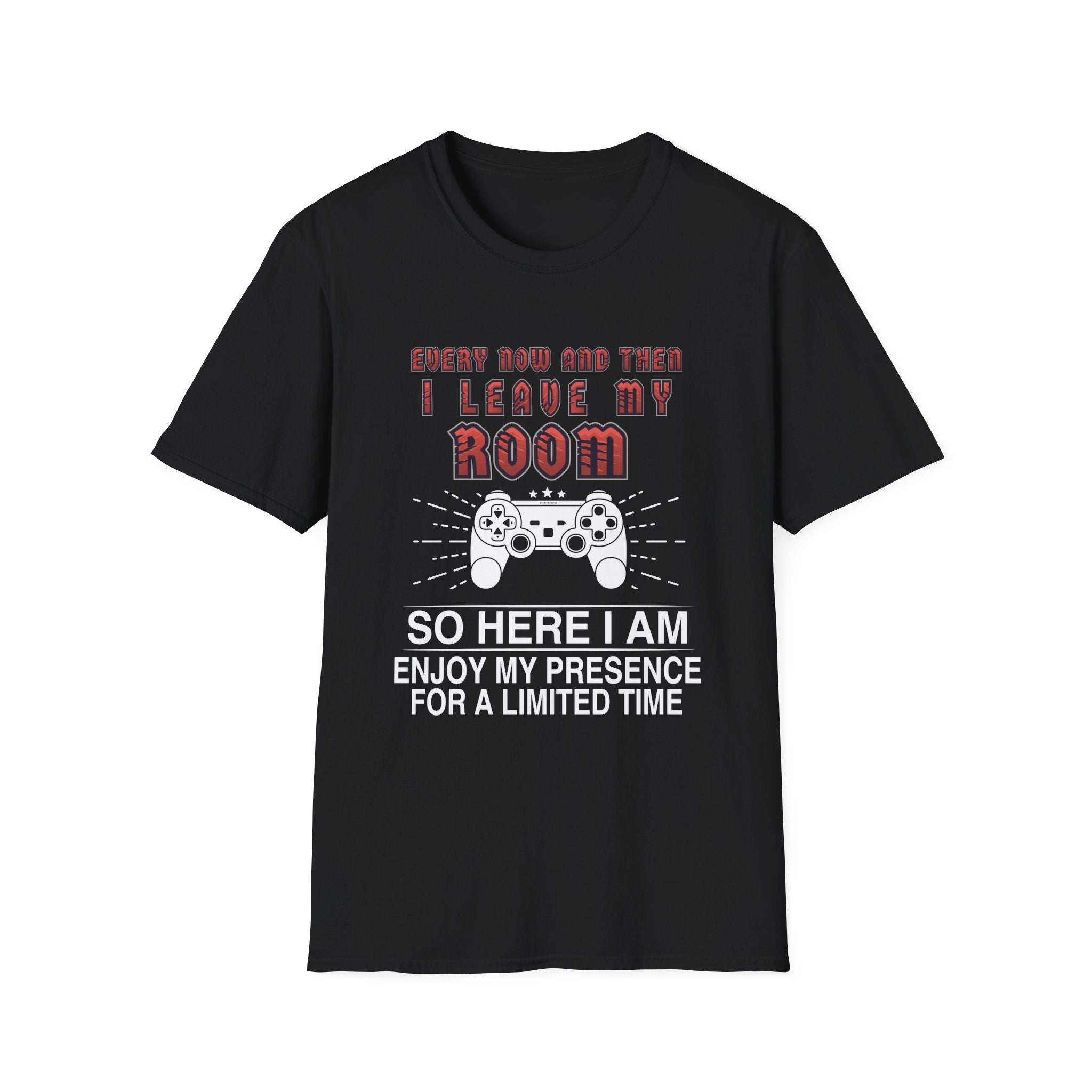 Unisex Gamer T-Shirt, Funny Video Game Tee, Gifts for Gamers, Casual Wear, Game Night Apparel, Birthday Present for Gamers