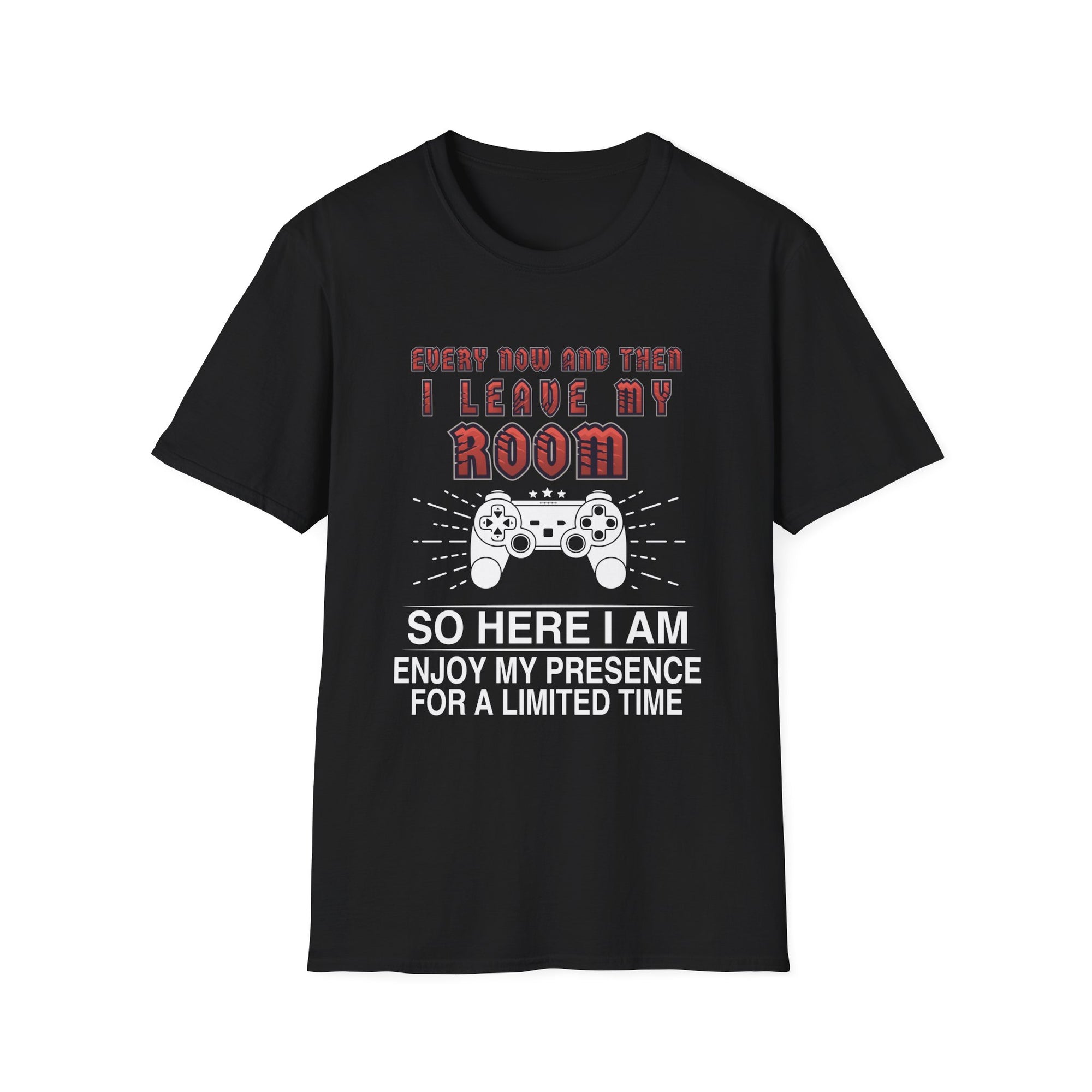 Unisex Gamer T-Shirt, Funny Video Game Tee, Gifts for Gamers, Casual Wear, Game Night Apparel, Birthday Present for Gamers