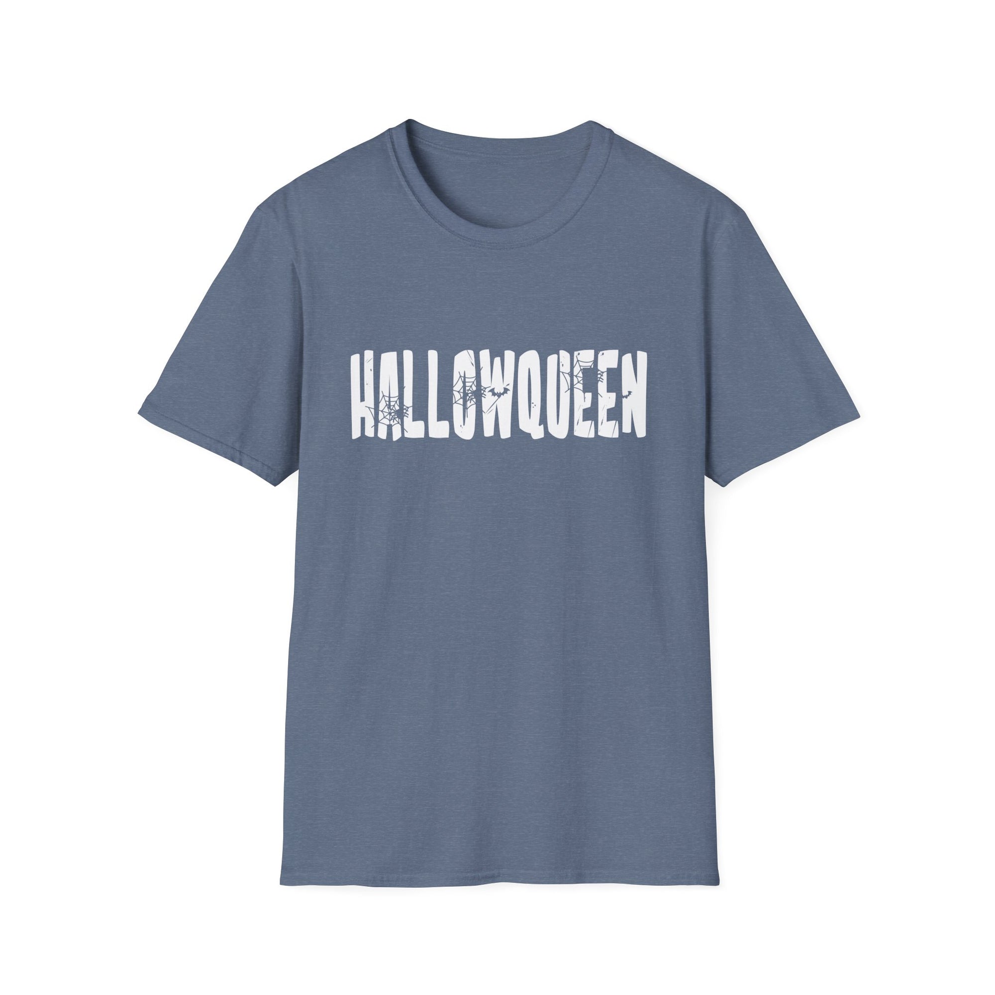 Hallowqueen T-Shirt | Fun Halloween Tee, Unisex Halloween Shirt, Spooky Season Apparel, October Celebration Outfit, Boo-tiful Gift