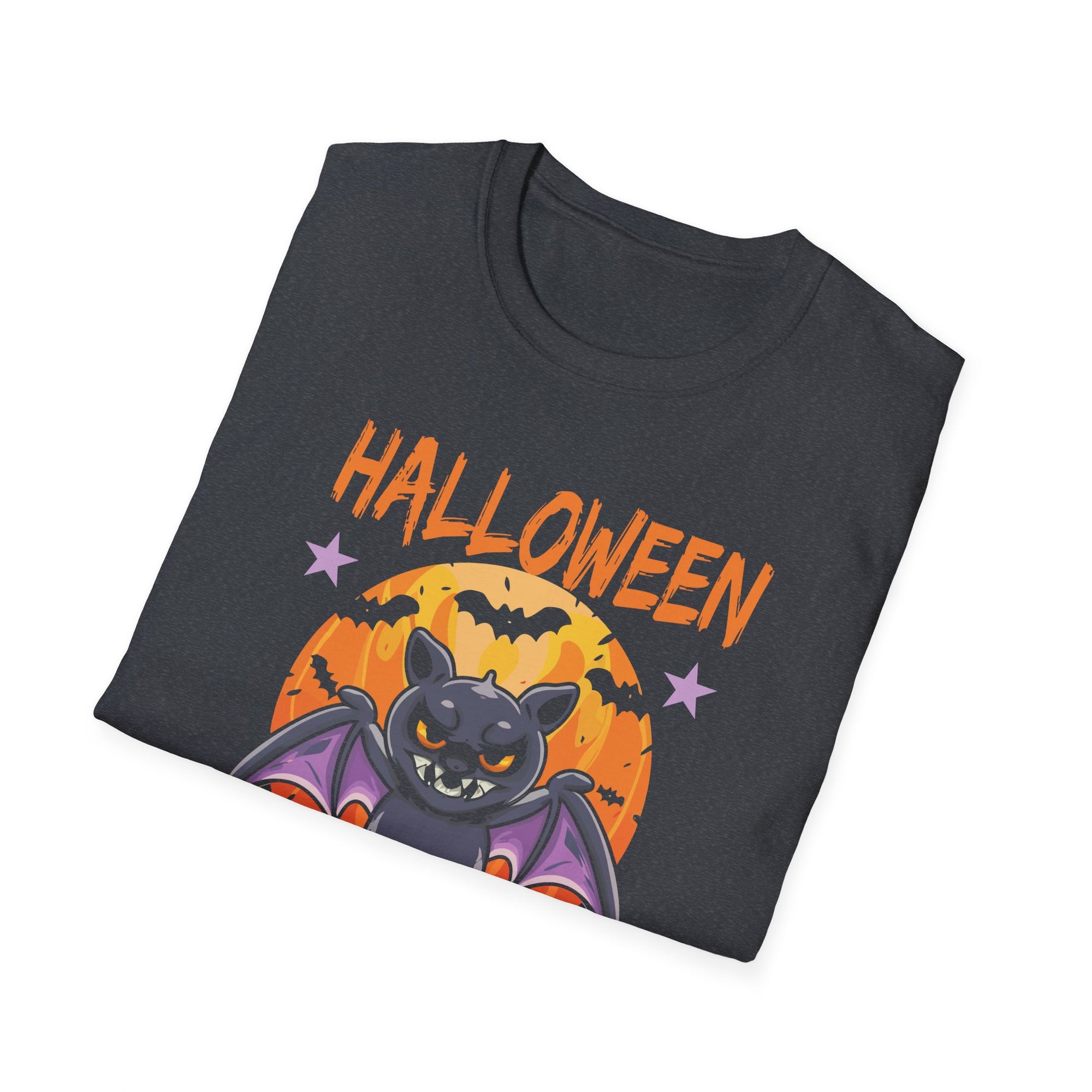 Halloween Costume T-Shirt, Unisex Graphic Tee, Funny Bat Shirt, Halloween Party Outfit, Gift for October Celebrations