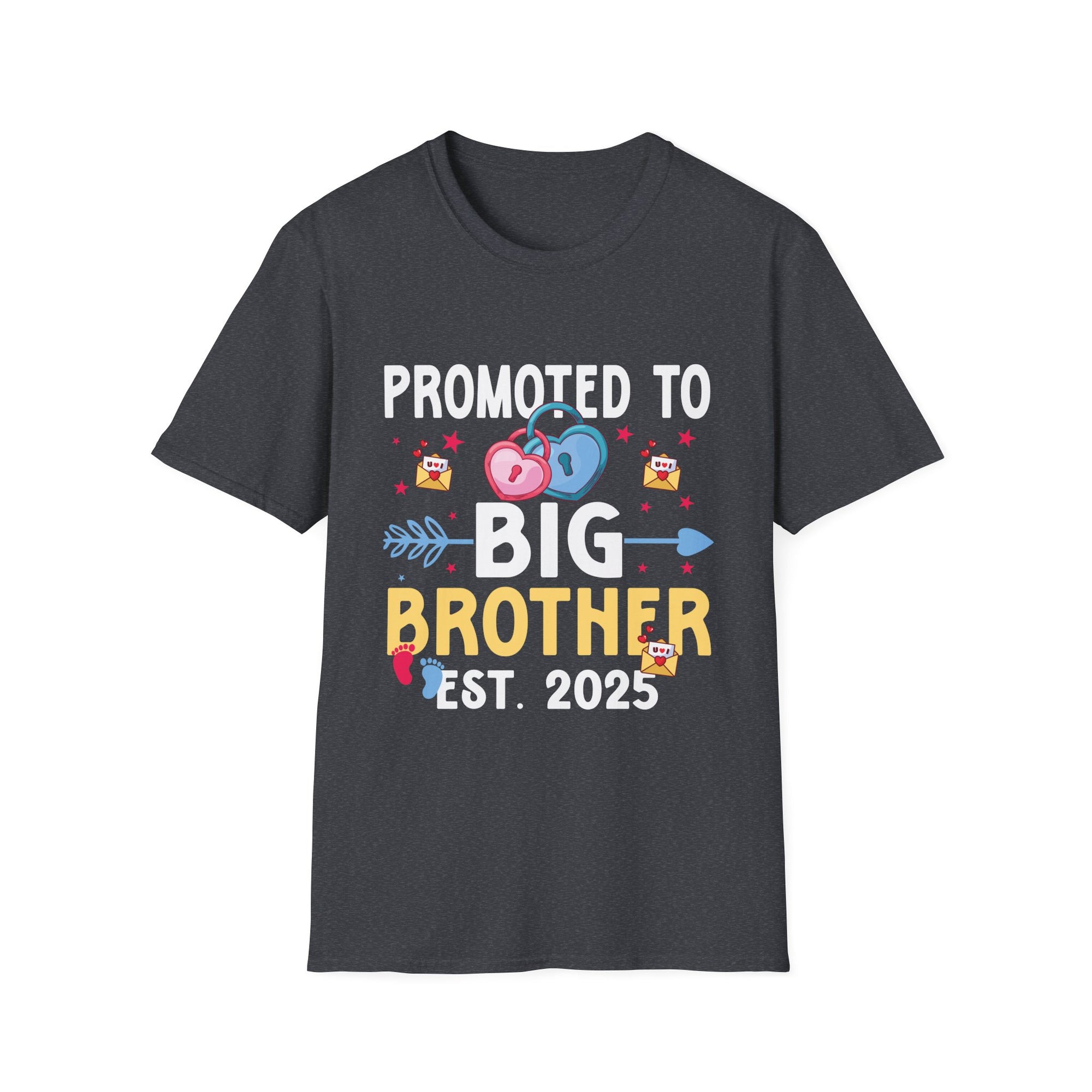 Big Brother Promotion T-Shirt, Cute Sibling Gift, Expecting Parents, Baby Announcement, Family Reunion Apparel