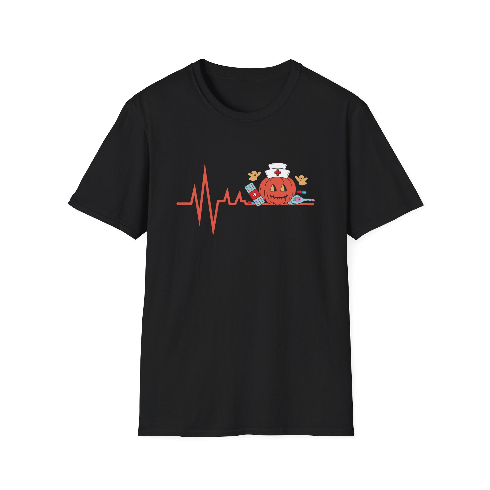 Halloween Chef Pumpkin T-Shirt, Funny Halloween Shirt, Unisex Tee, Pumpkin Design, Spooky Vibe, Perfect for Celebrations