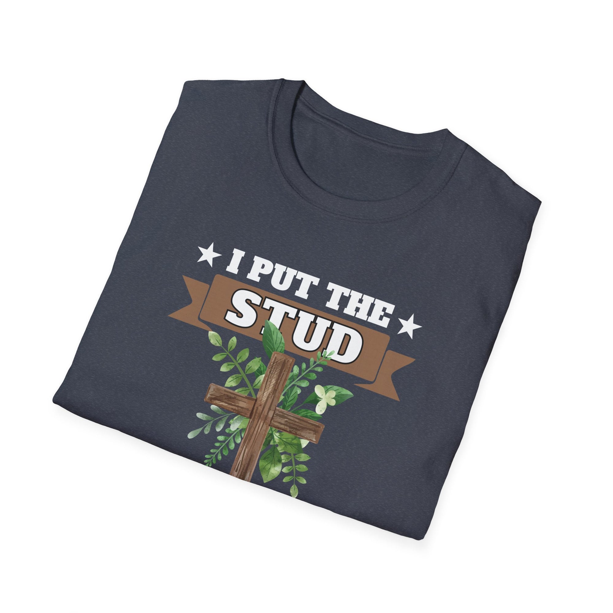 Stud in Bible Study Unisex T-Shirt, Christian Apparel, Faith-Based Gift, Casual Wear, Church Group Shirt