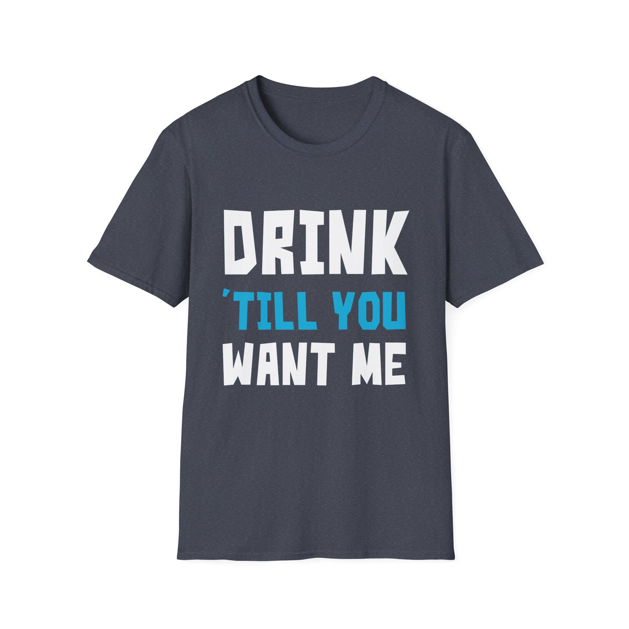 Funny Drink T-Shirt, Unisex Softstyle Tee, Perfect for Parties, Bachelor/Bachelorette Celebration, Gift for Friends, Casual Wear