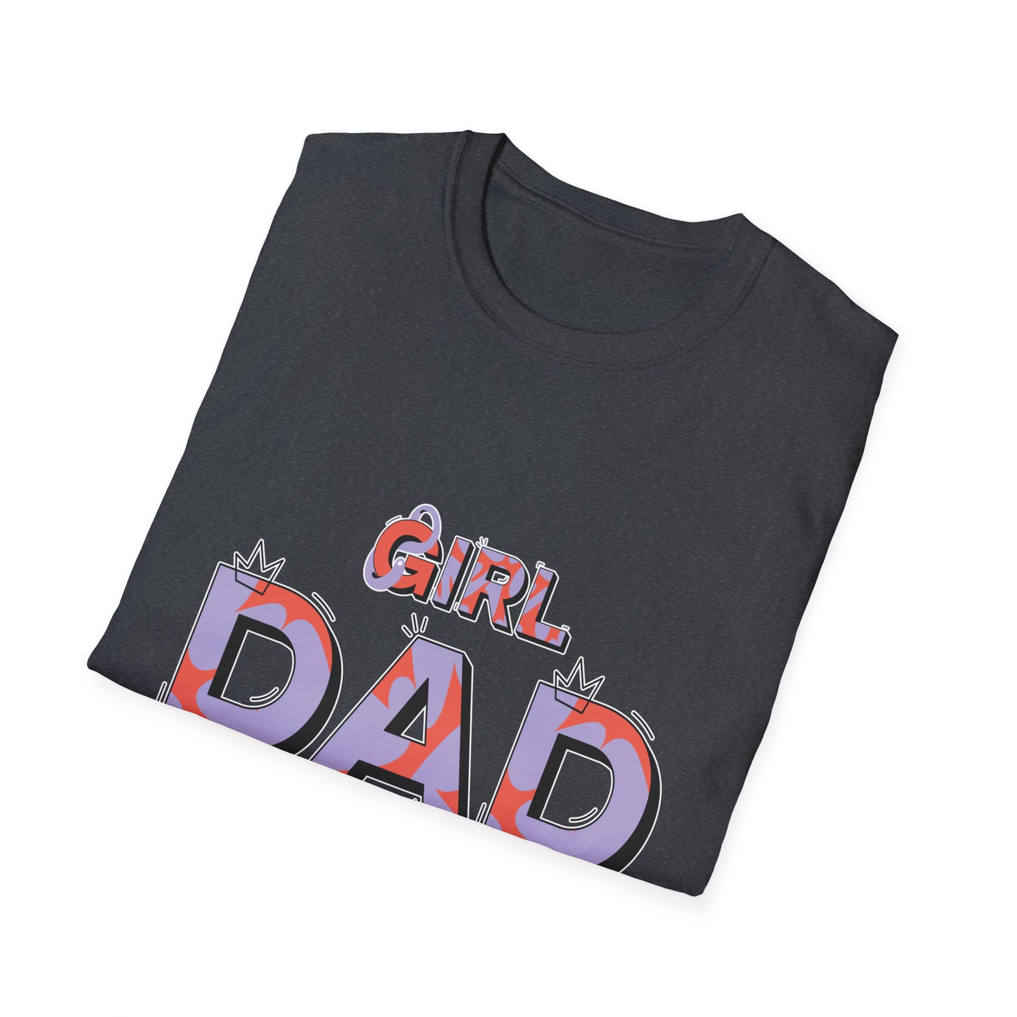 Fun 'Girl Dad' Unisex Softstyle T-Shirt | Perfect Gift for Fathers | Casual Style, Family, Celebrations, Birthdays