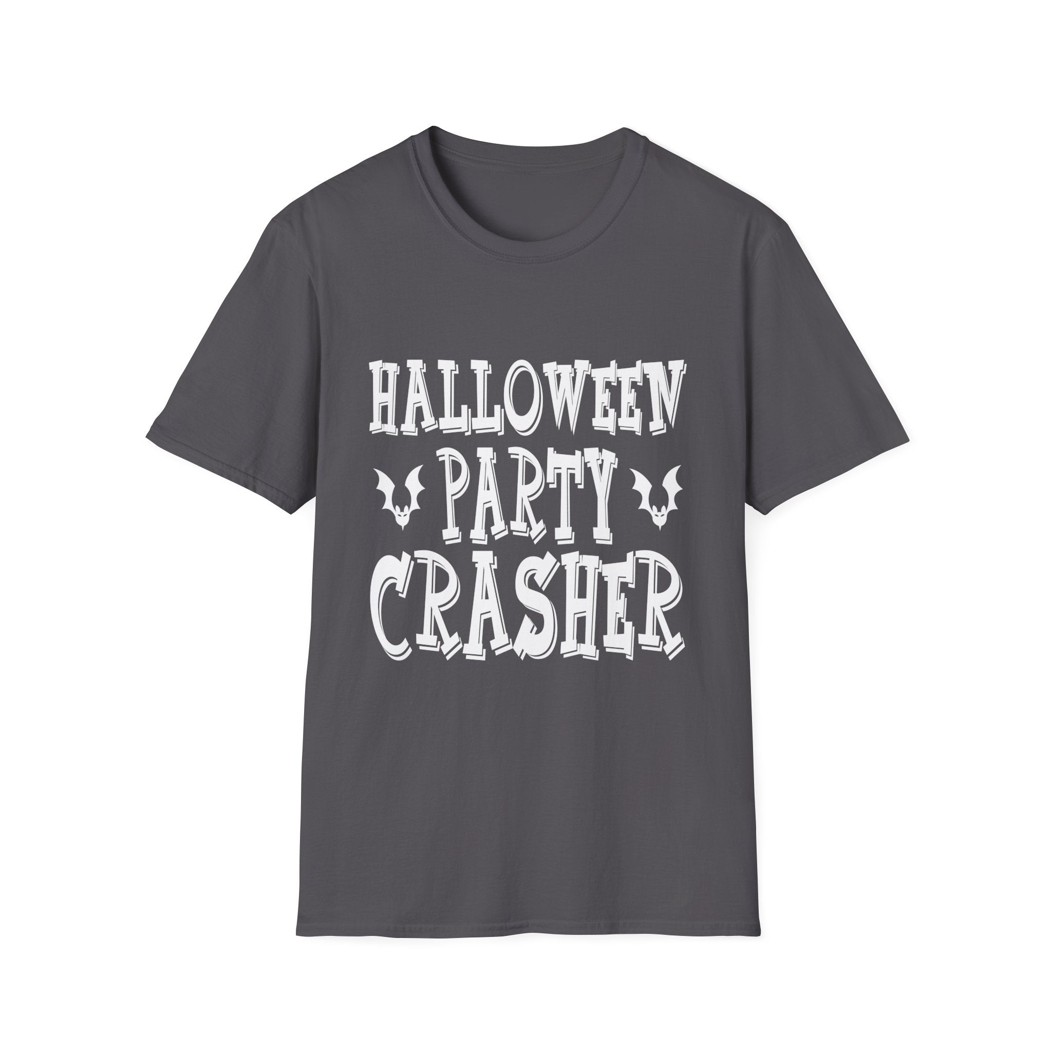 Halloween Party Crasher T-Shirt, Unisex Halloween Tee, Fun Costume Shirt, Casual Spooky Apparel, Halloween Gift Idea