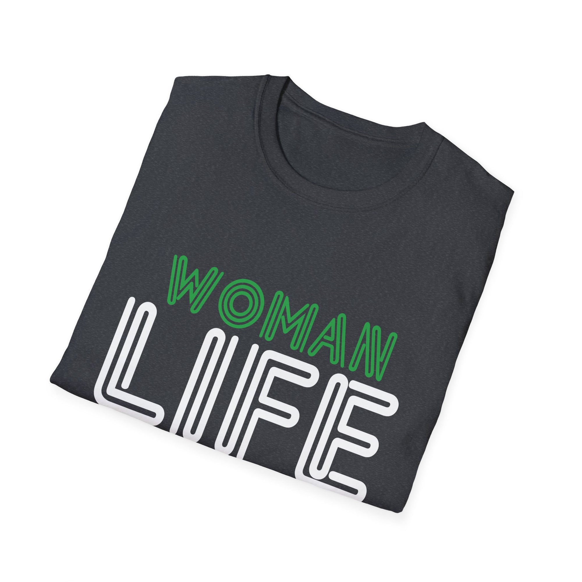 Empowering Women's Life Freedom T-Shirt - Unisex Softstyle, Equality Tee, Birthday Gift, Protest Wear, Casual Chic