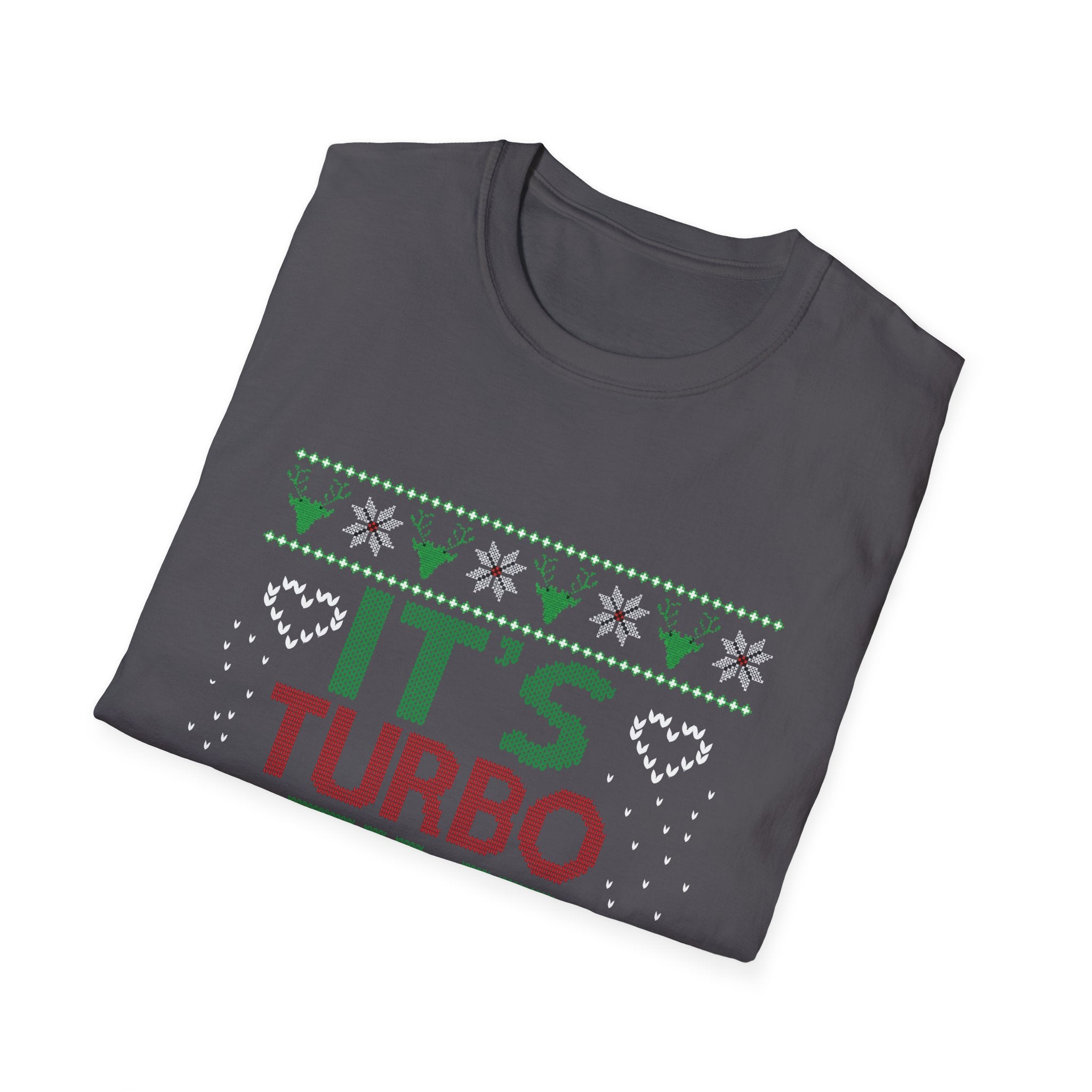 Turbo Time Unisex T-Shirt | Fun Holiday Apparel, Christmas Gift, Festive Tee, Winter Wear, Casual Style