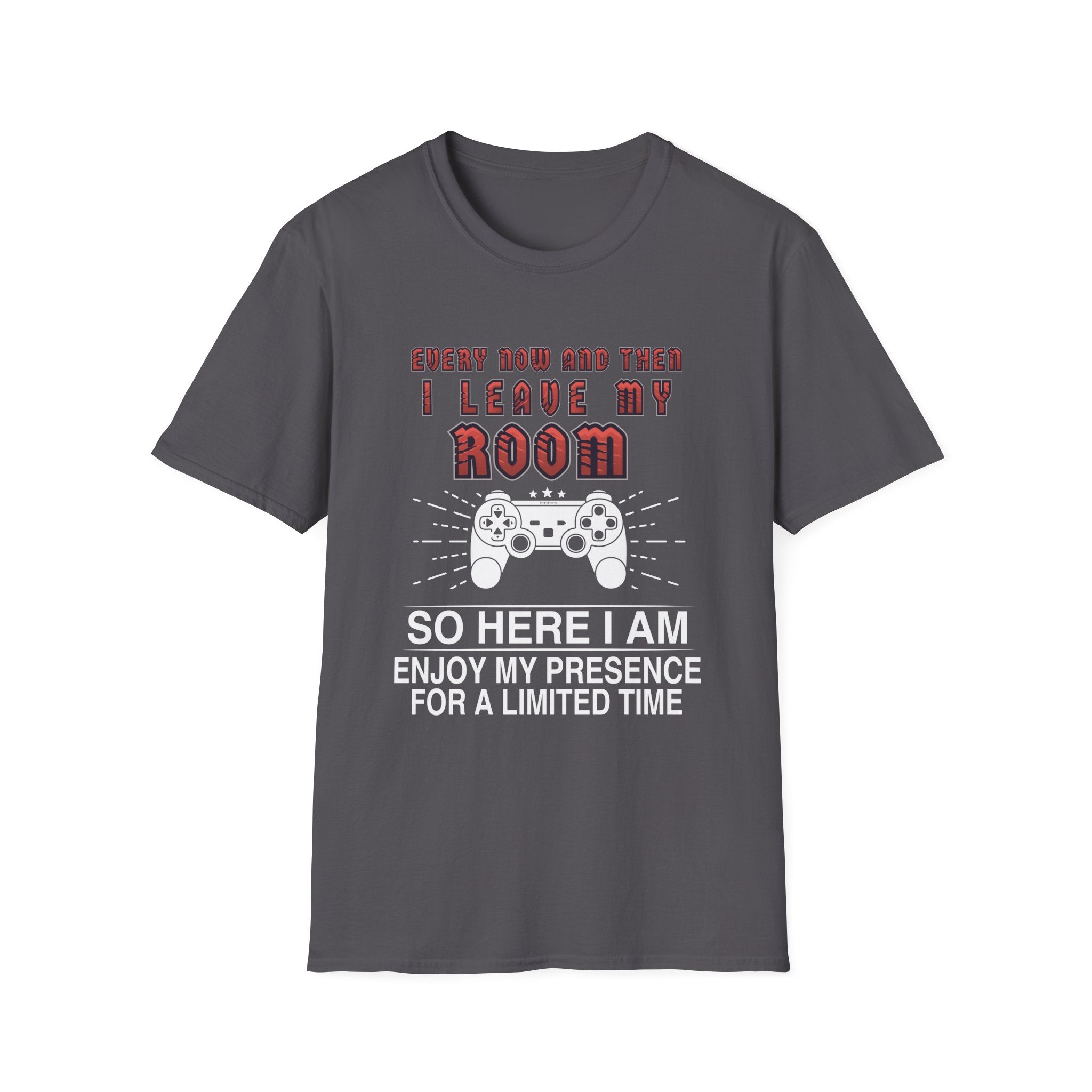 Unisex Gamer T-Shirt, Funny Video Game Tee, Gifts for Gamers, Casual Wear, Game Night Apparel, Birthday Present for Gamers