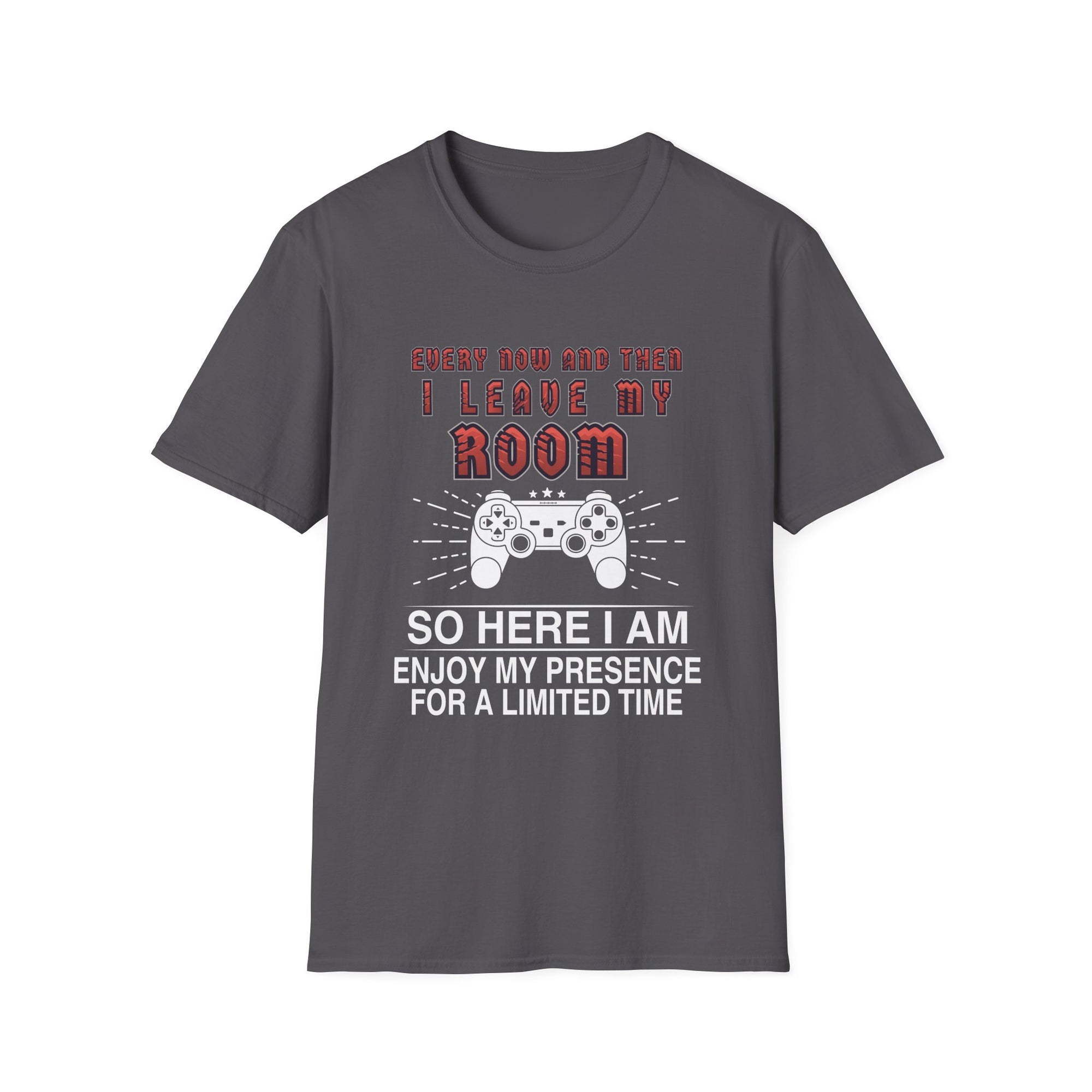 Unisex Gamer T-Shirt, Funny Video Game Tee, Gifts for Gamers, Casual Wear, Game Night Apparel, Birthday Present for Gamers