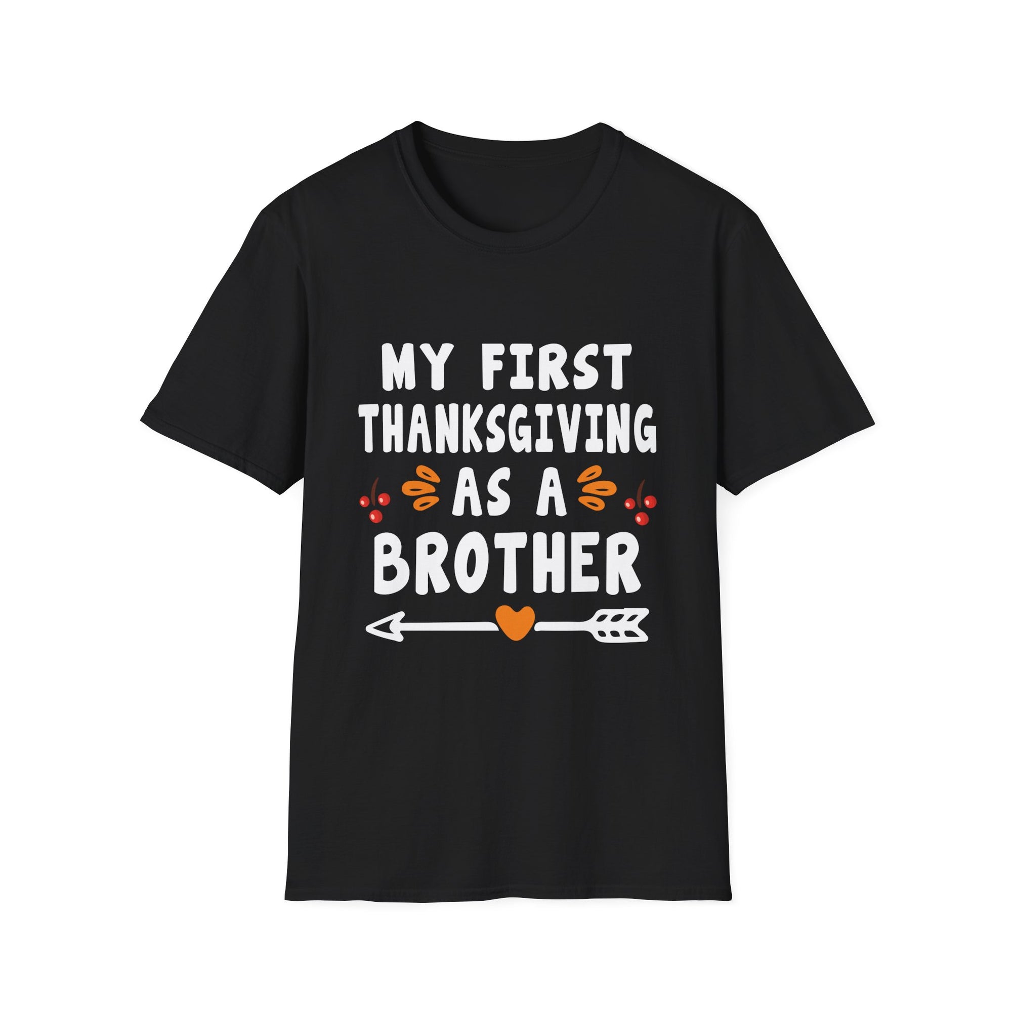 My First Thanksgiving as a Brother T-Shirt | Unisex Softstyle Tee for New Brothers | Family Gathering Shirt | Perfect Fall Gift, [...]