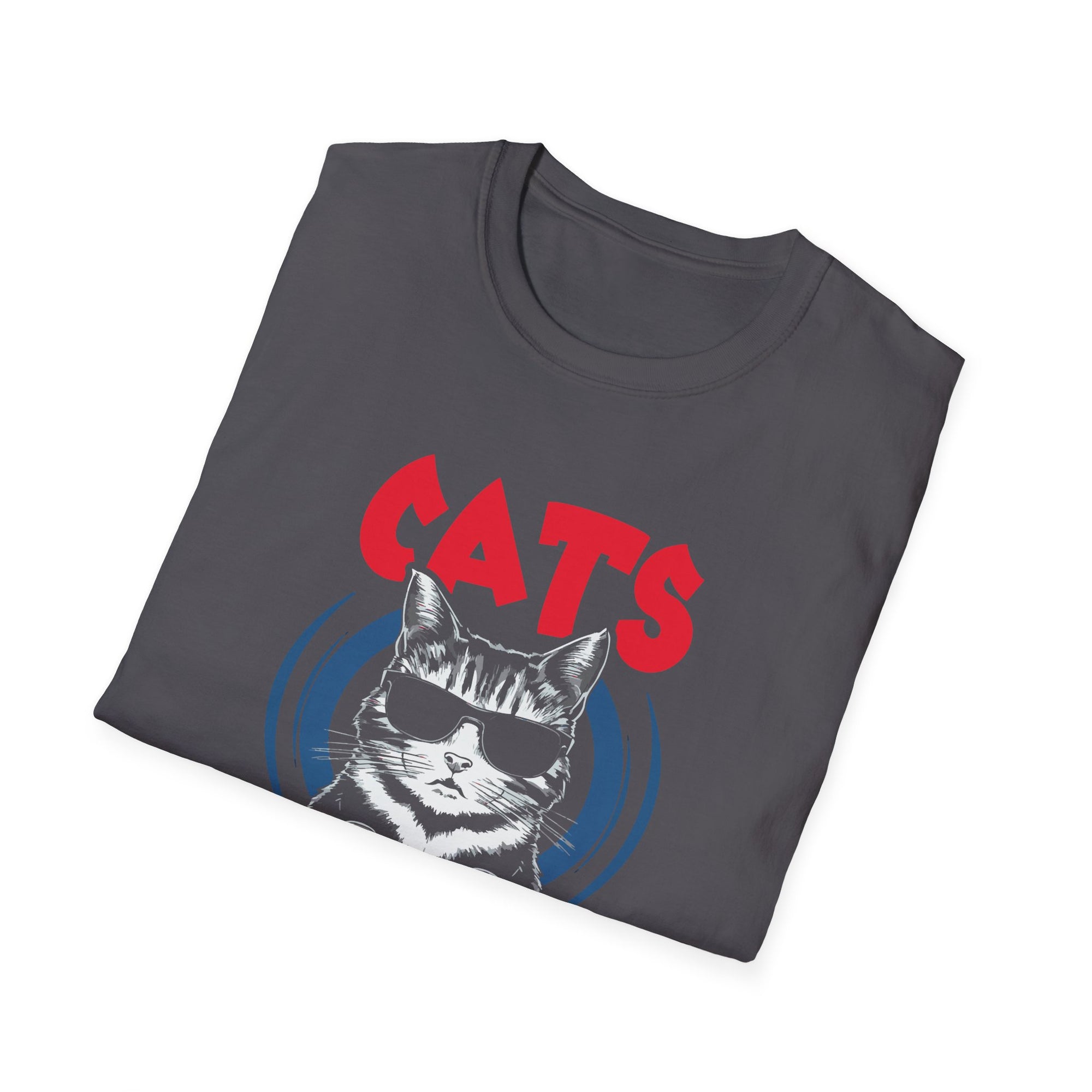 Funny Cat Gaming T-Shirt, Unisex Tee for Cat Lovers, Gamer Shirt, Gift for Birthdays, Casual Wear, Pet Owner Gift