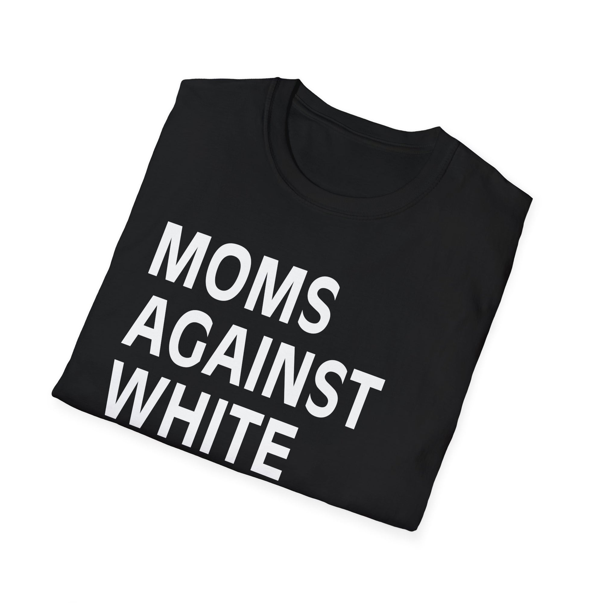 Moms Against White Baseball Pants T-Shirt, Funny Mom Tee, Gift for Moms, Casual Wear, Sports Apparel, Summer Outfit